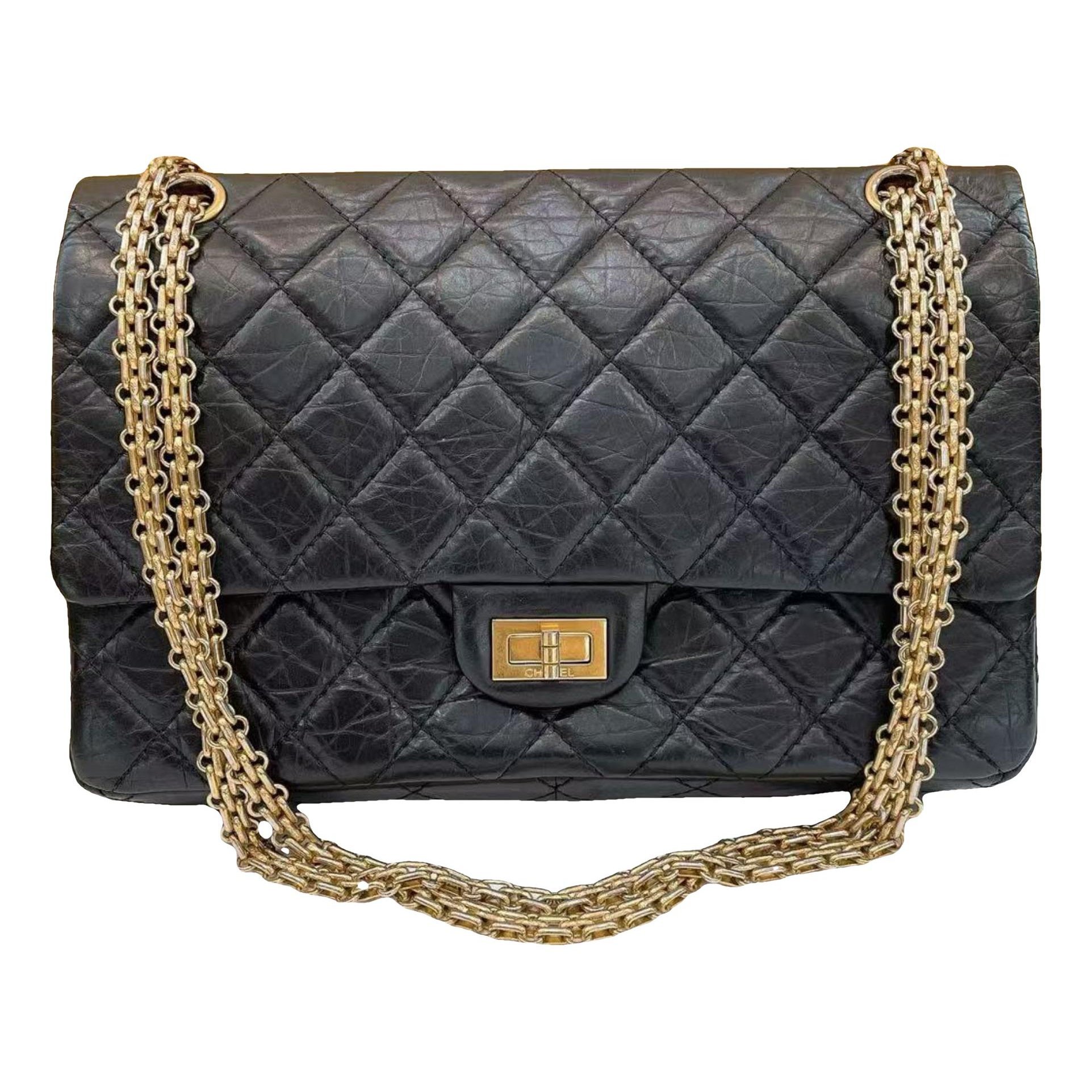 2.55 leather handbag