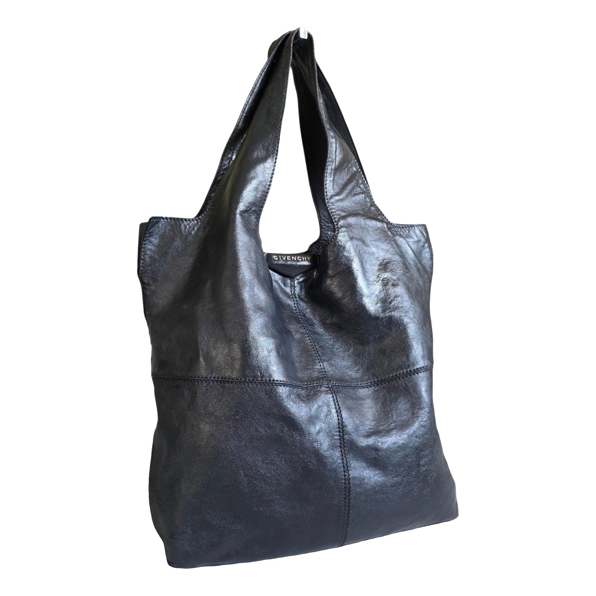 Georges V leather tote