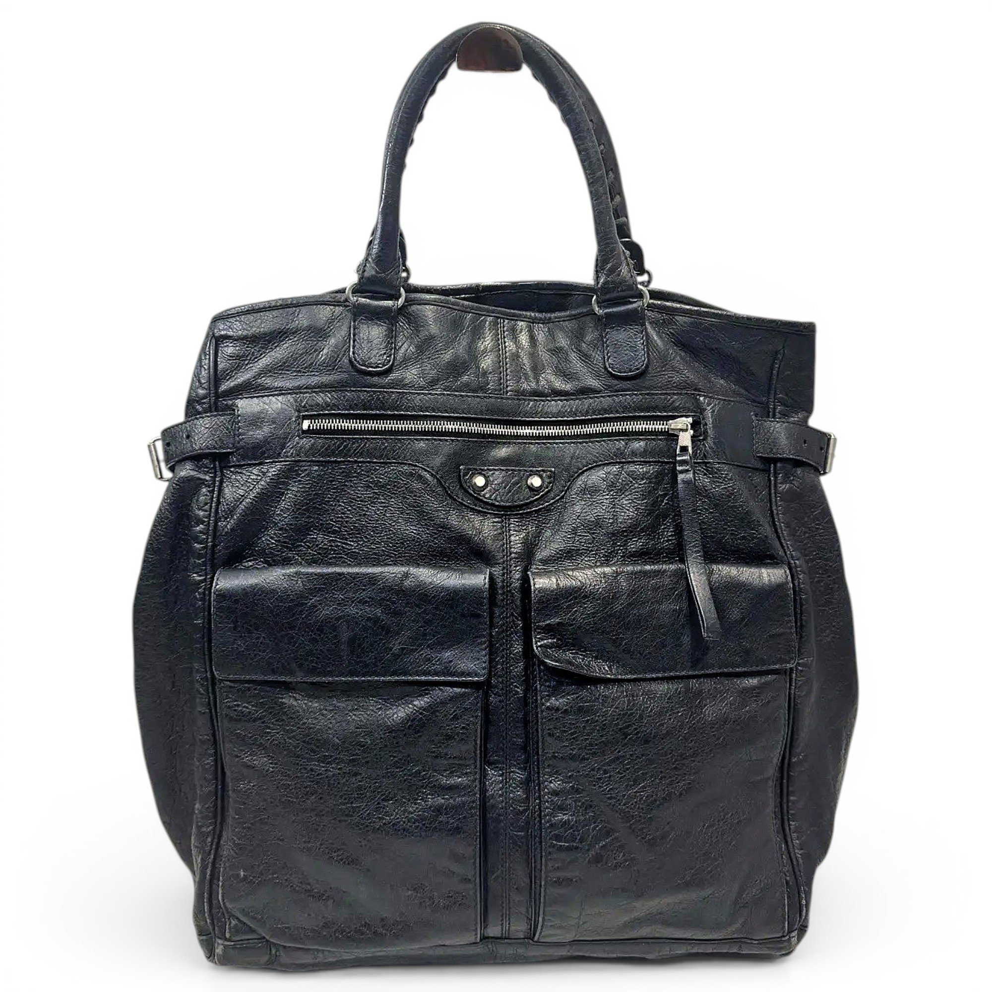 Leather handbag