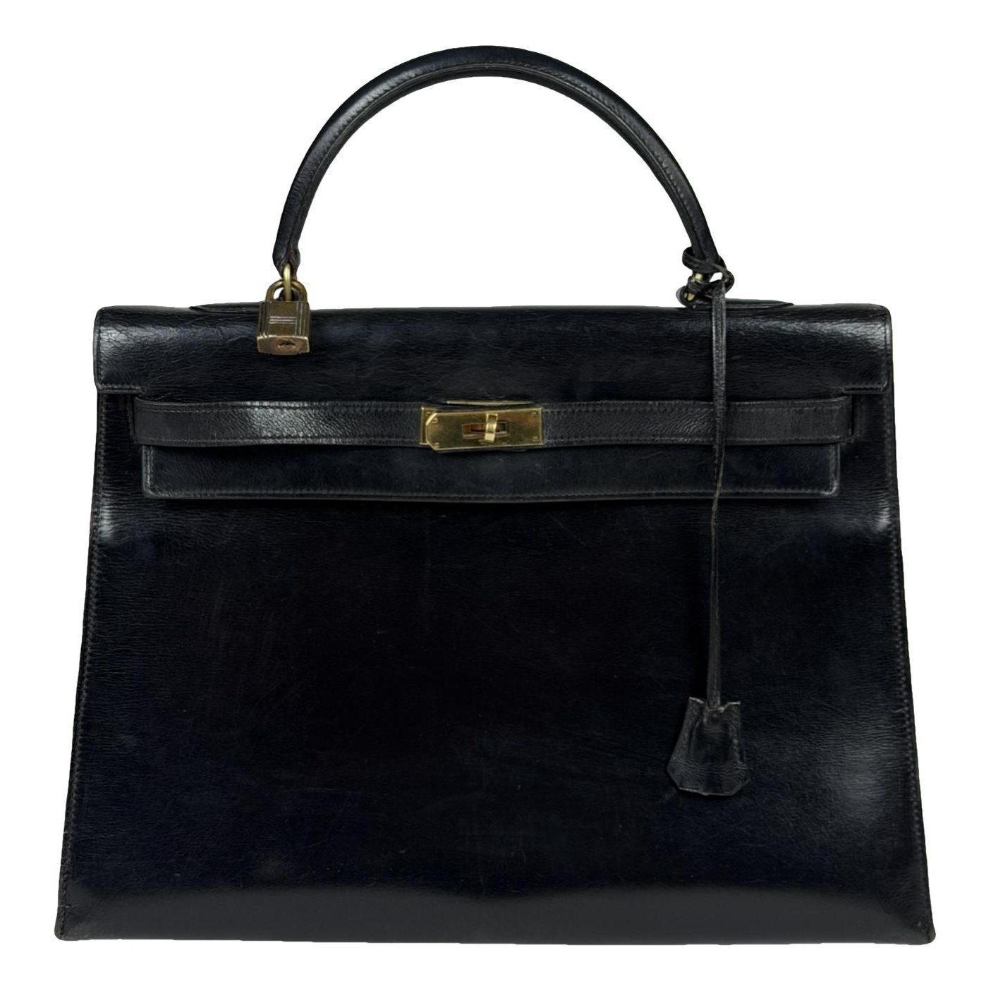 Kelly 40 leather handbag