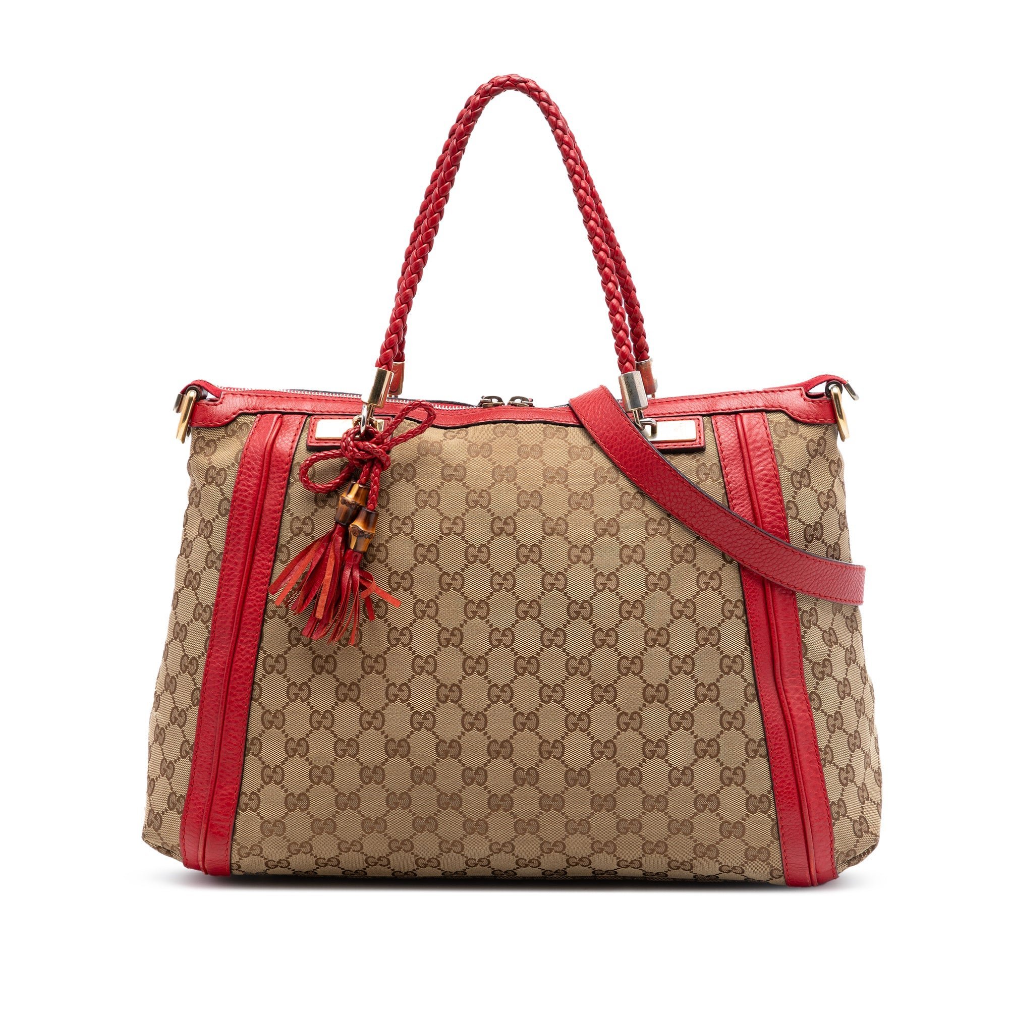 Bella leather satchel