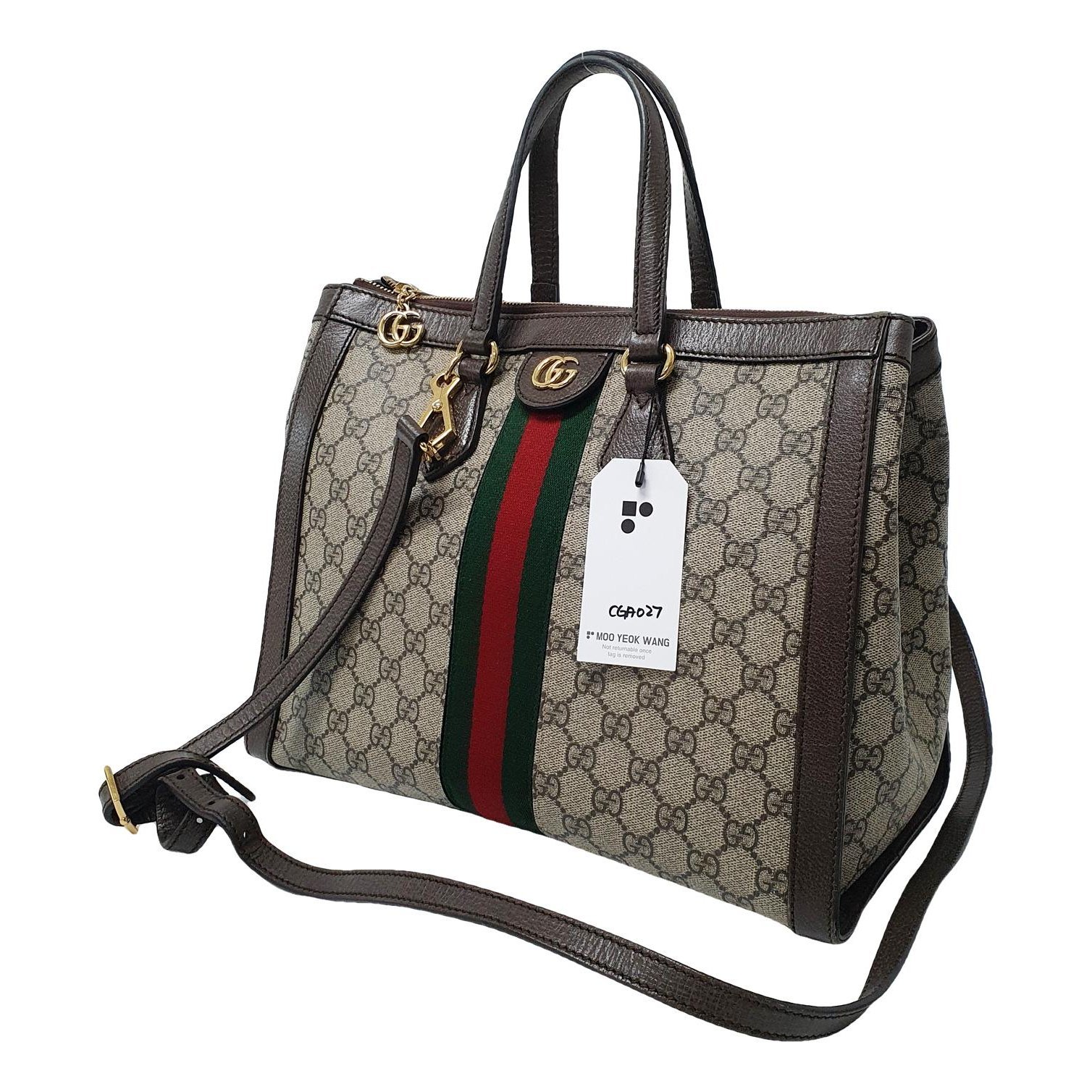 Leather handbag