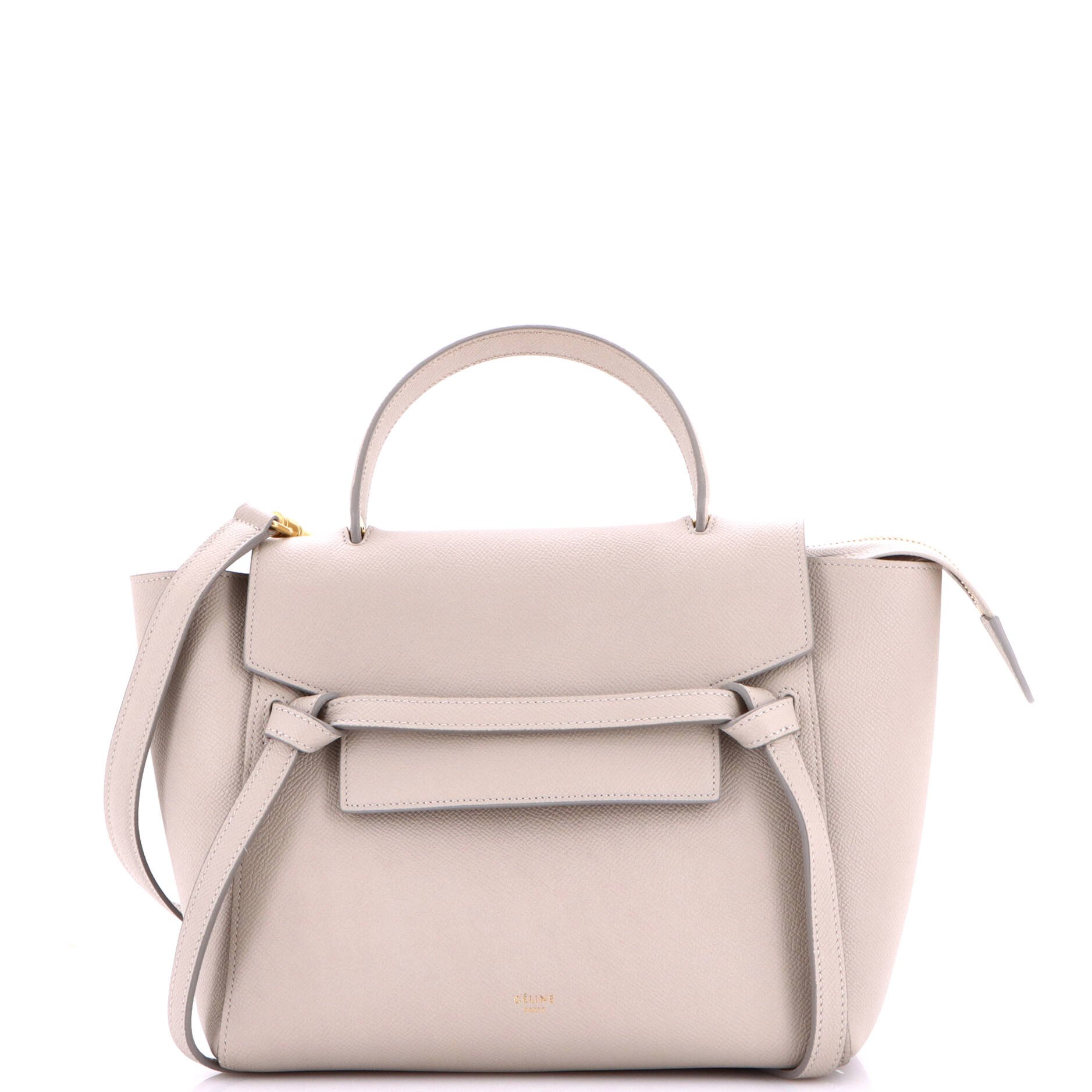 Belt Bag Textured Leather Micro