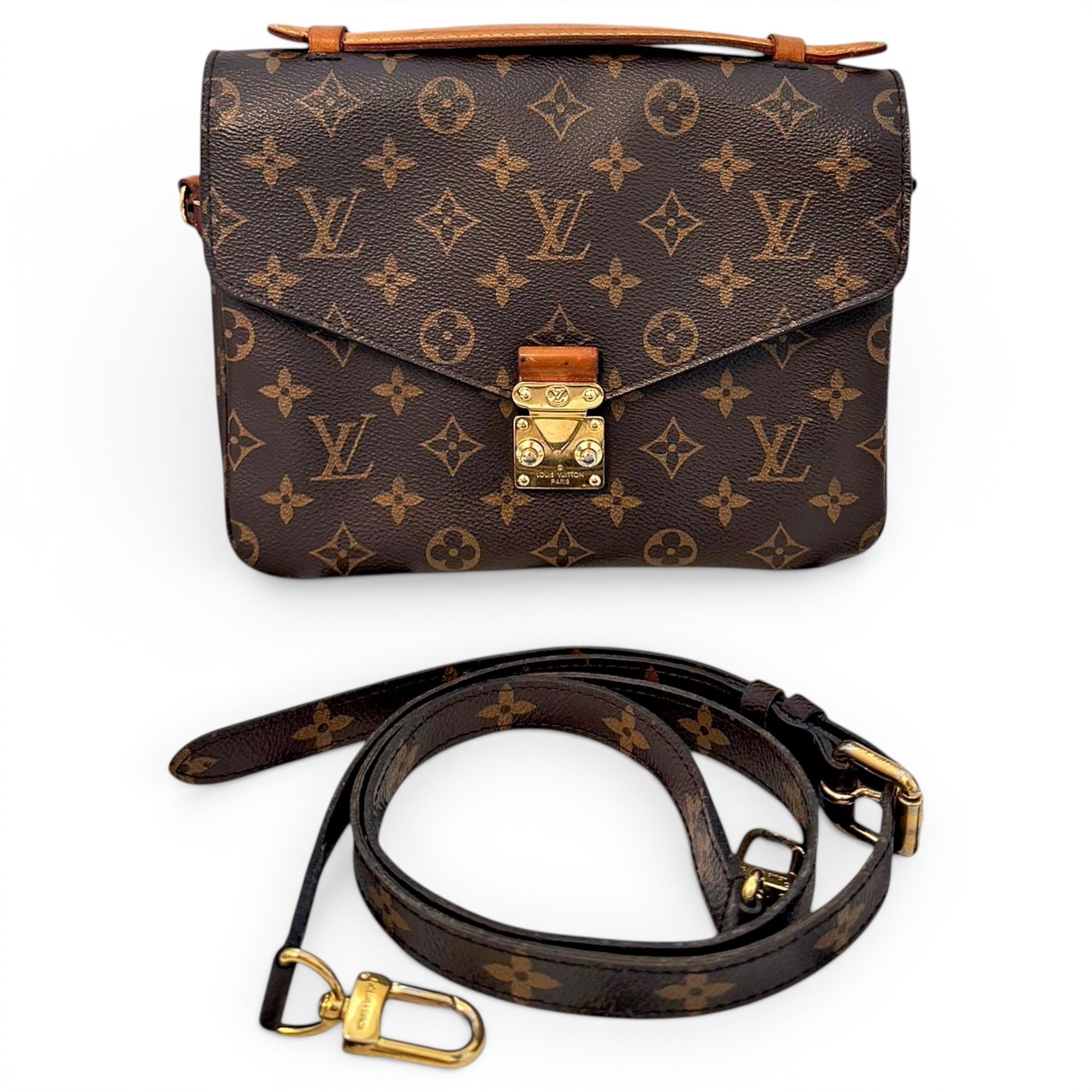 Metis leather crossbody bag