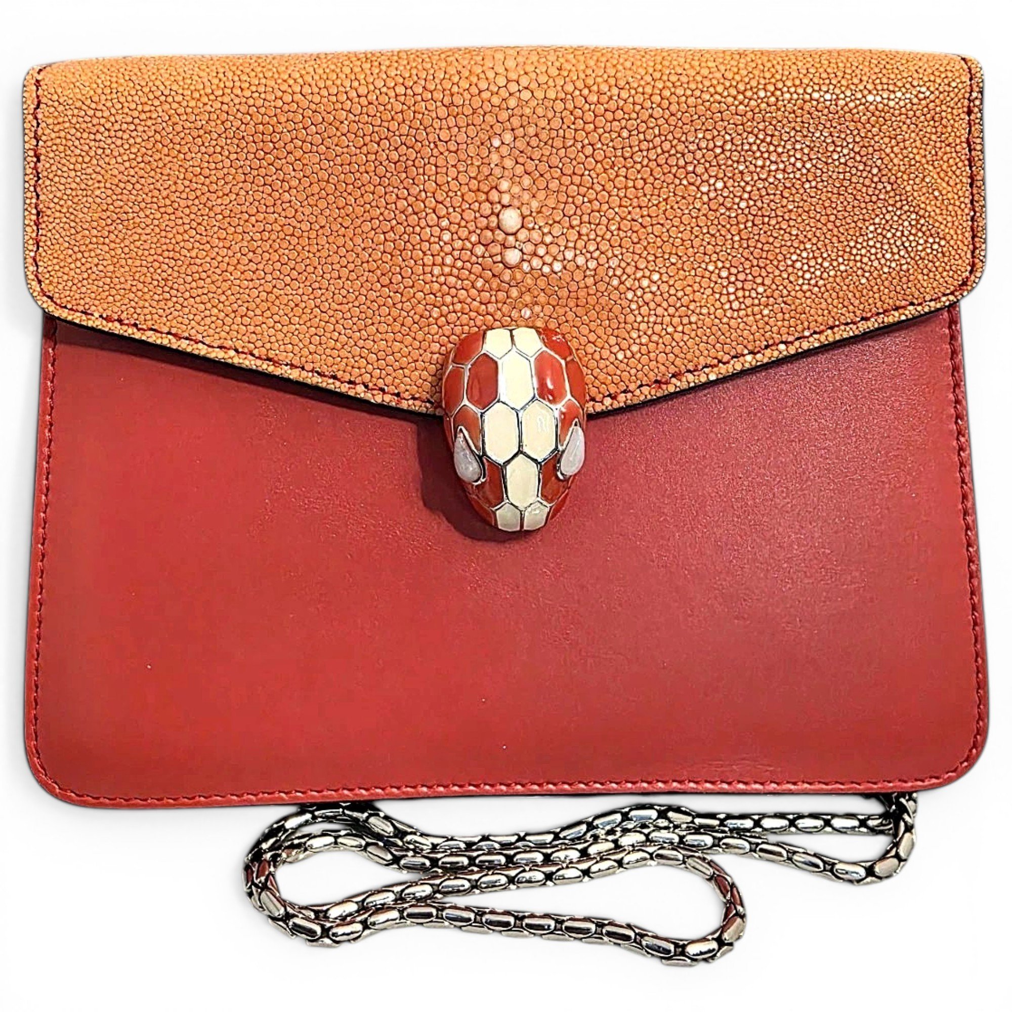 Leather handbag