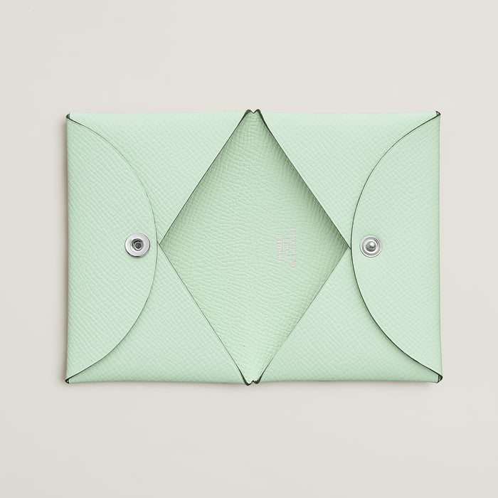 Vert Peppermint Calvi Card Holder