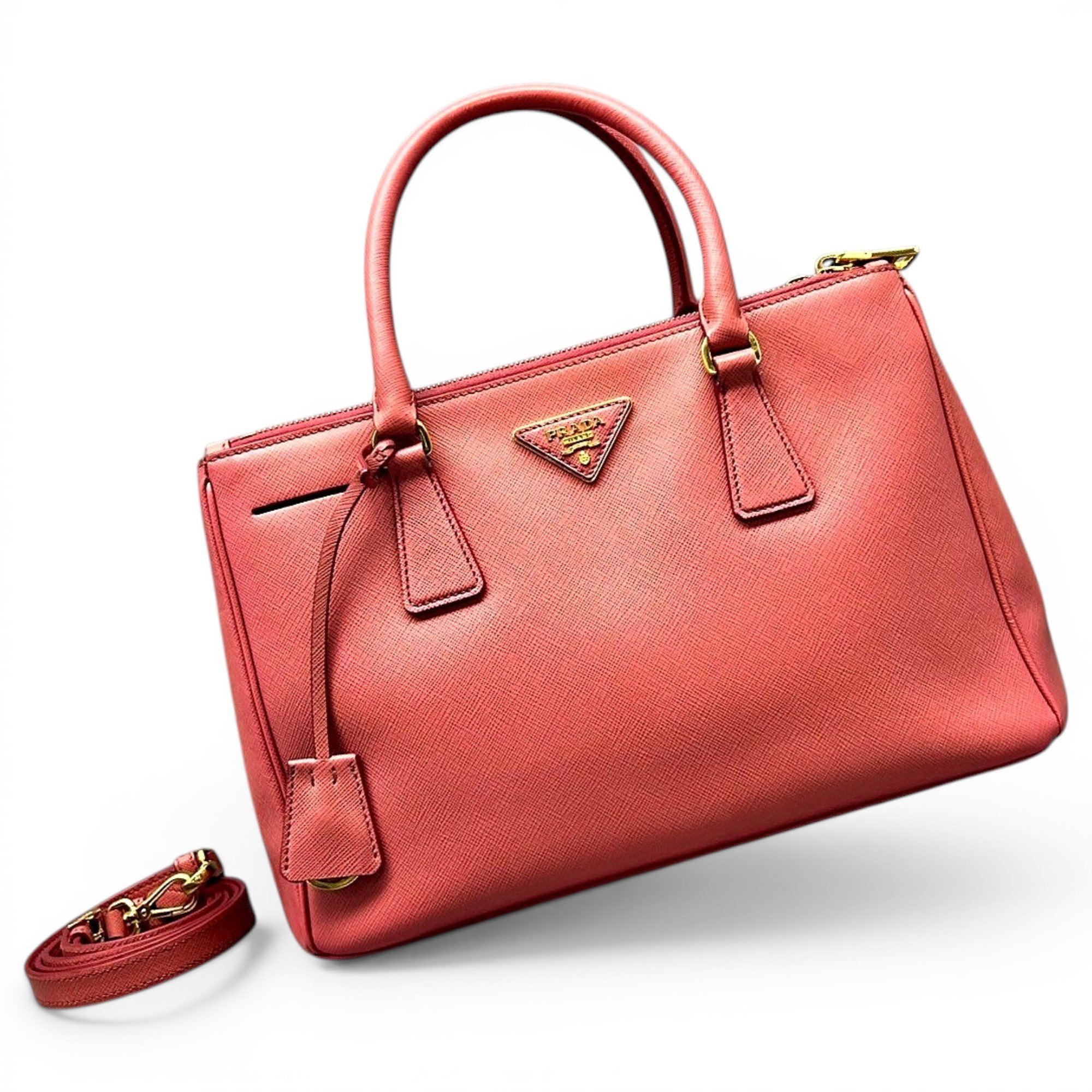 Galleria leather handbag