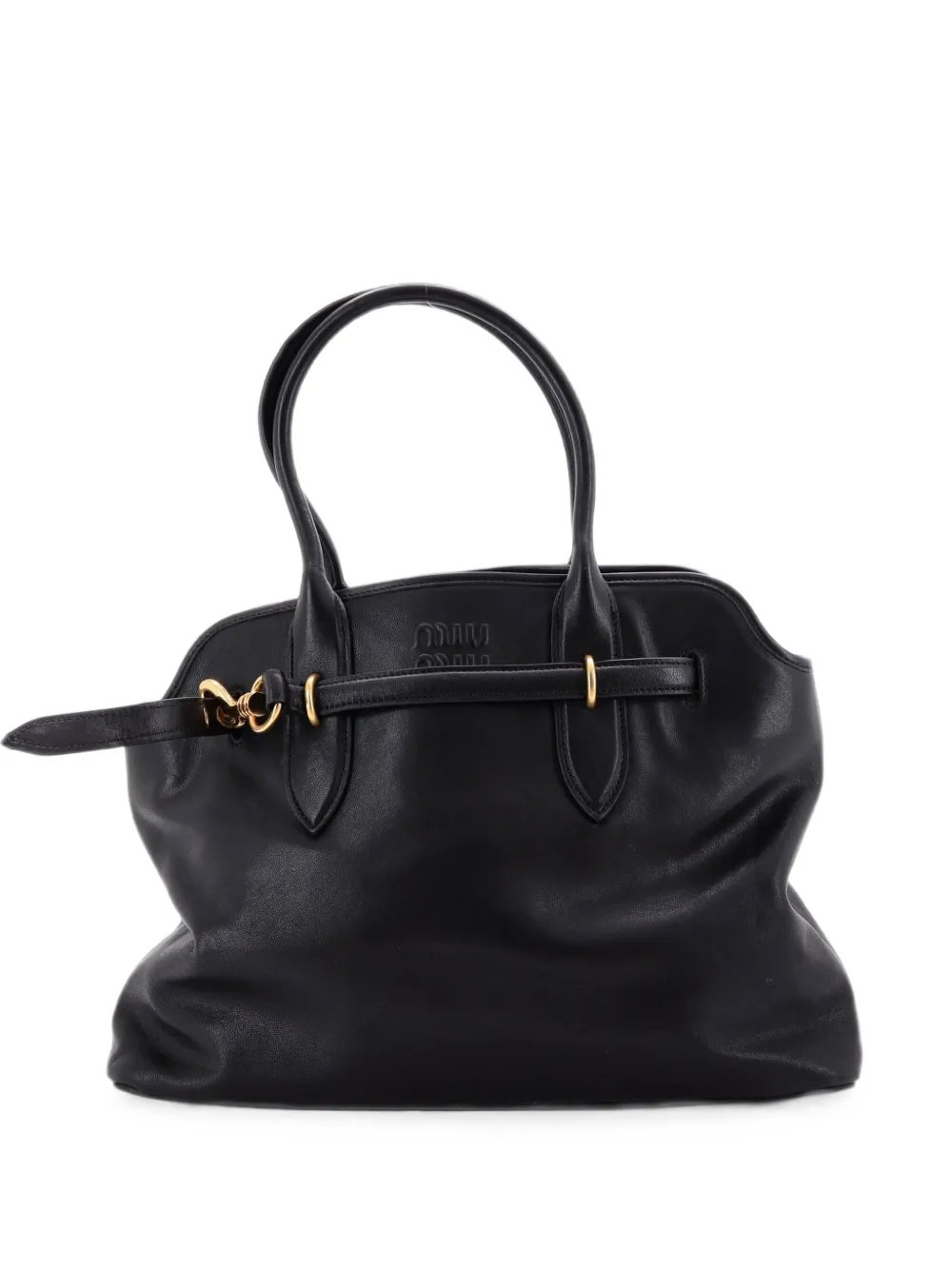 Miu Miu Aventure Tote Leather Large shoulder bag