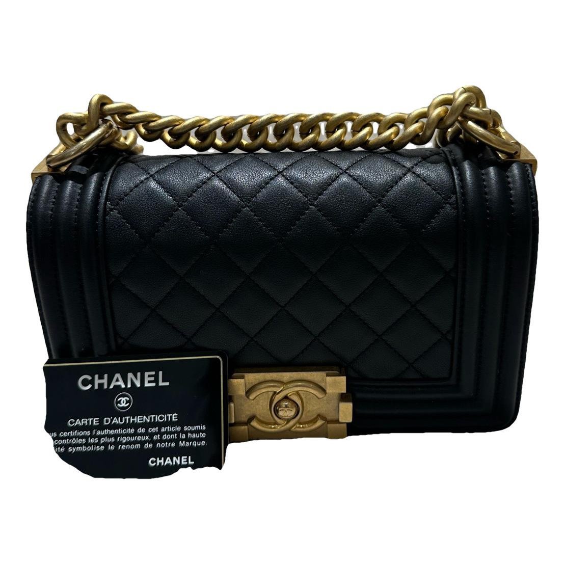 Boy leather crossbody bag