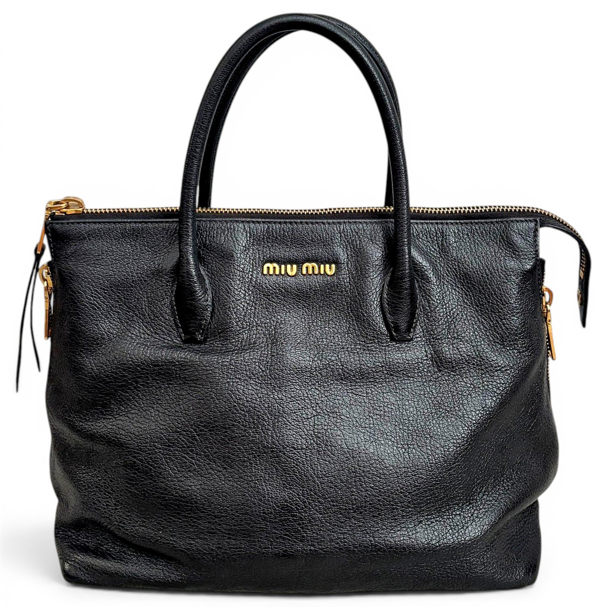 Leather handbag