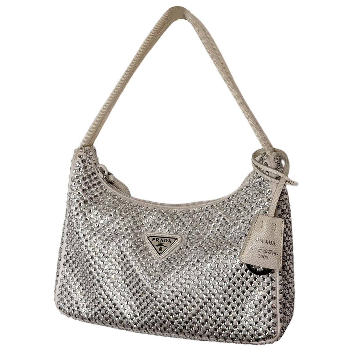 Re-Edition 2000 silk handbag