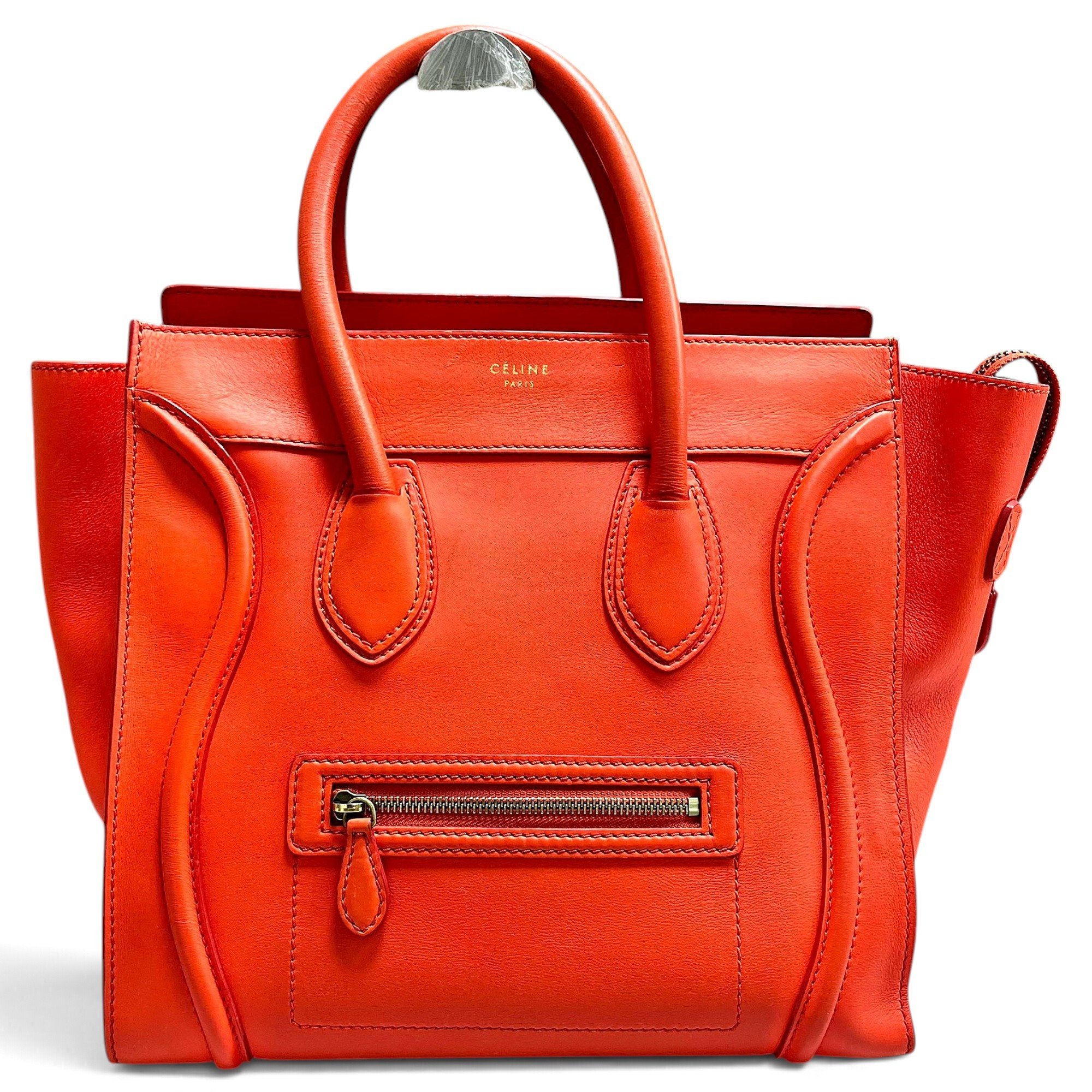 Luggage leather handbag