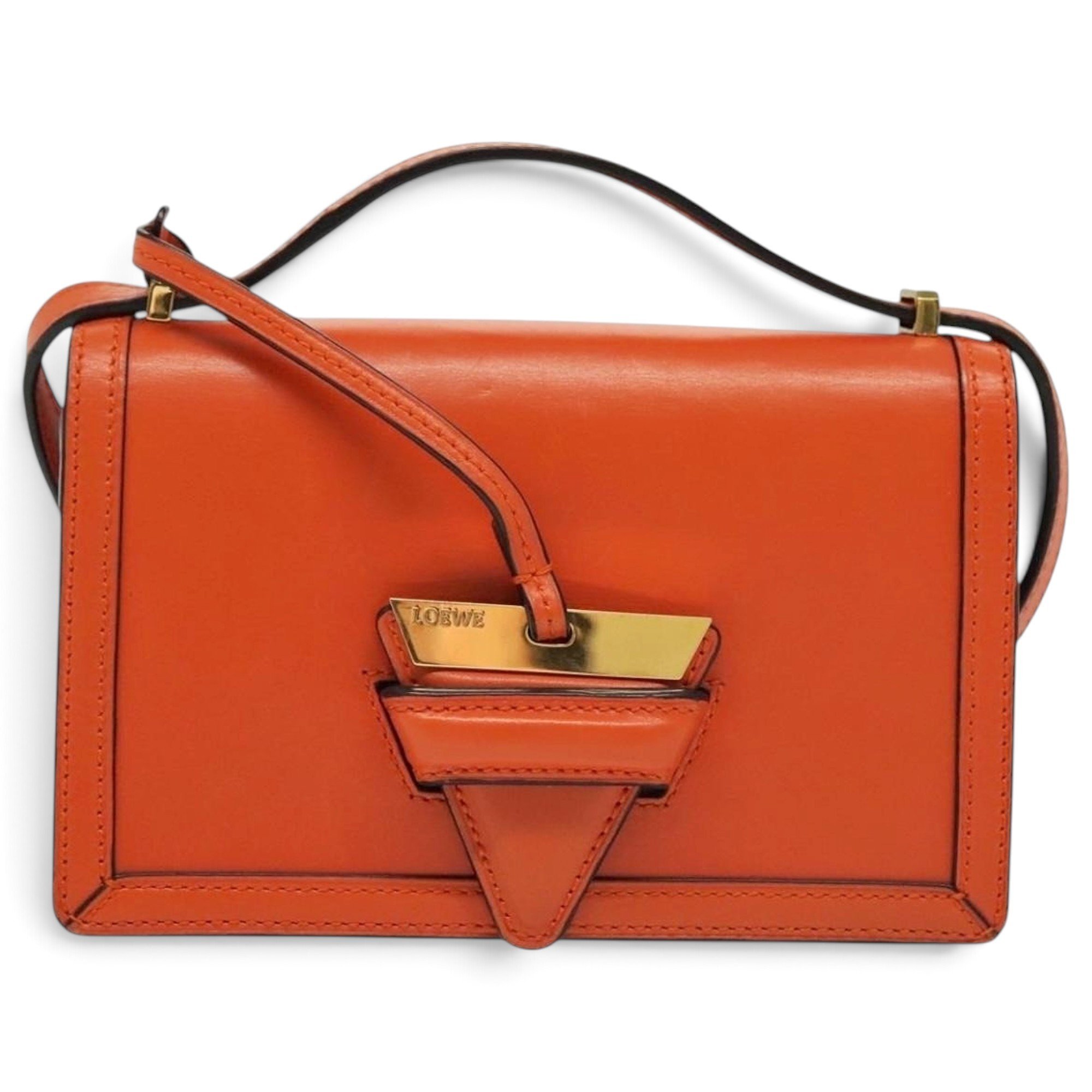 Barcelona leather handbag