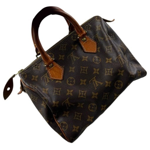 Speedy leather handbag