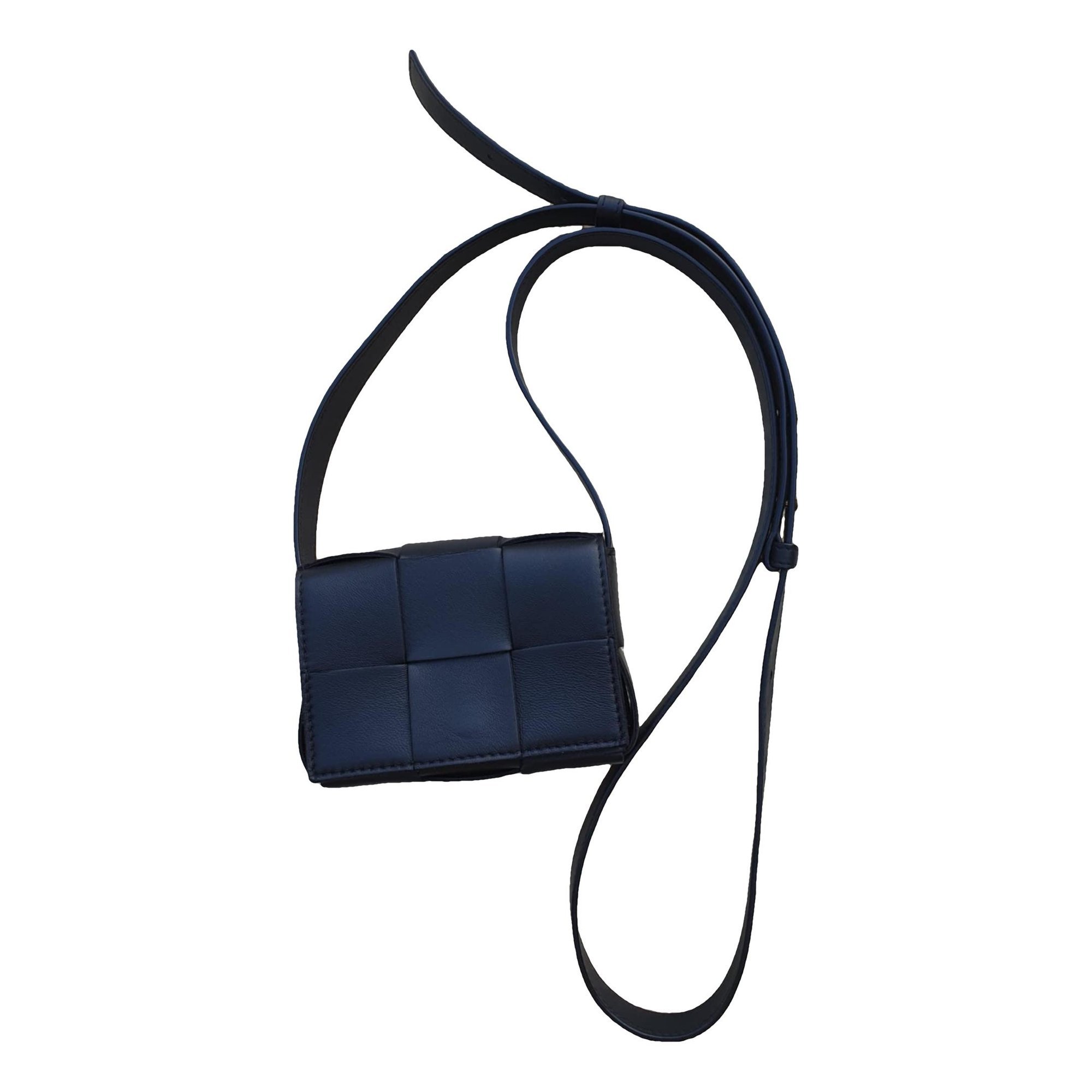 Cassette leather crossbody bag