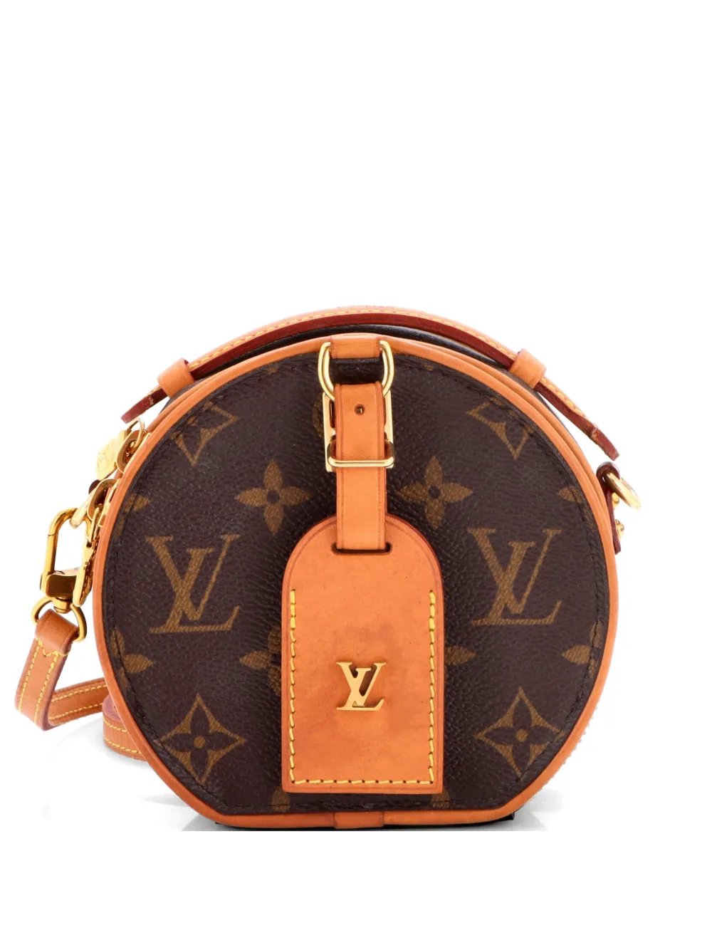 Mini Boite Chapeau Bag Monogram Canvas crossbody bag