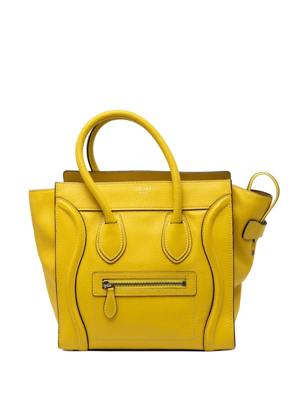 2012 Micro Drummed Calfskin Luggage tote bag