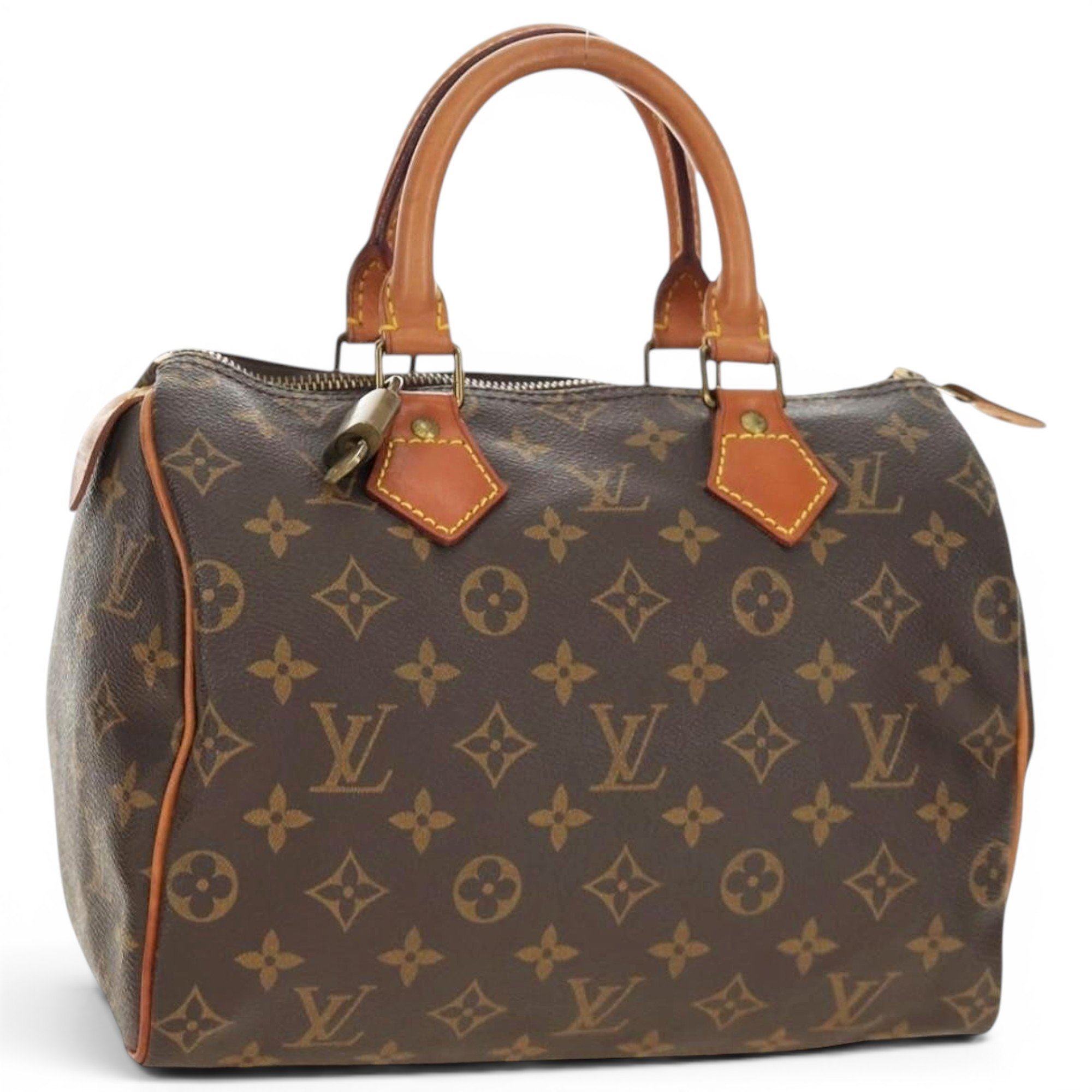 Speedy leather bowling bag