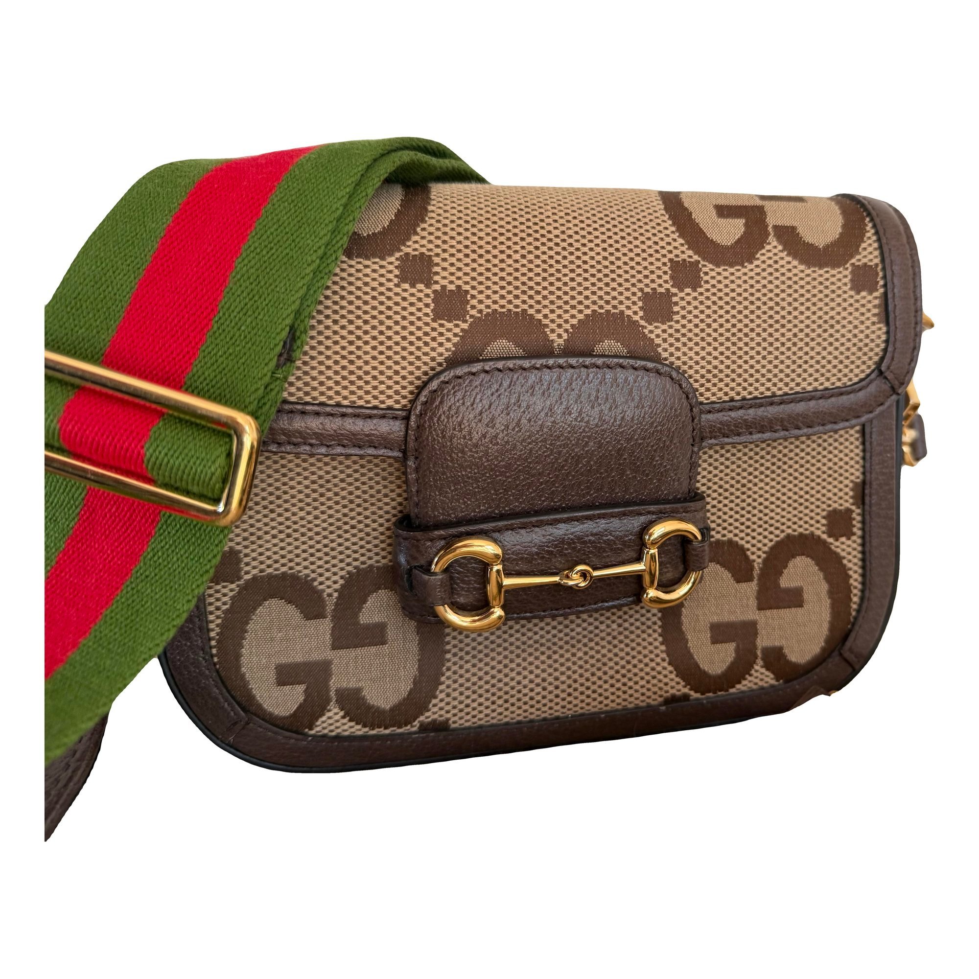 Horsebit 1955 Flap cloth crossbody bag