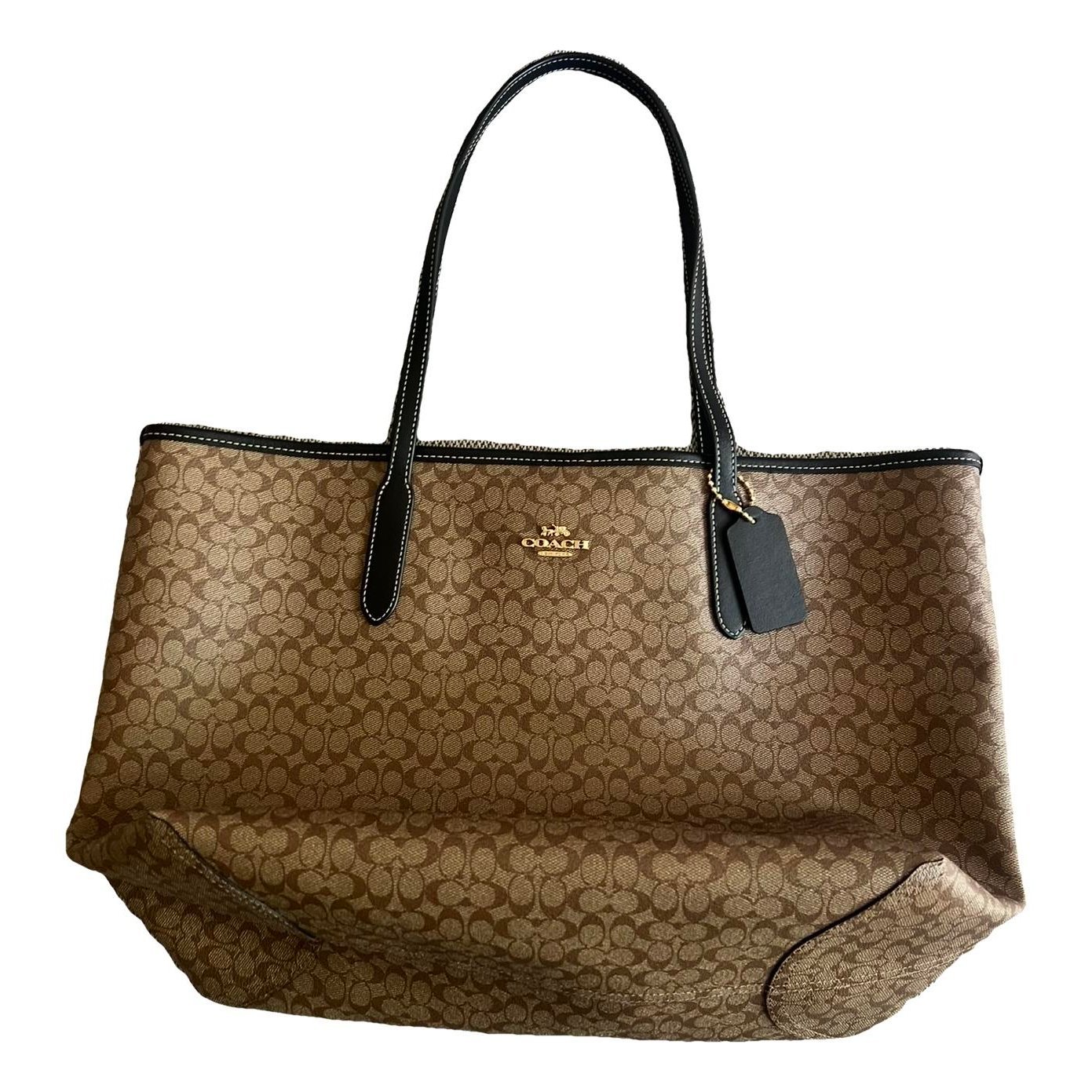 CITY ZIP TOTE cloth handbag