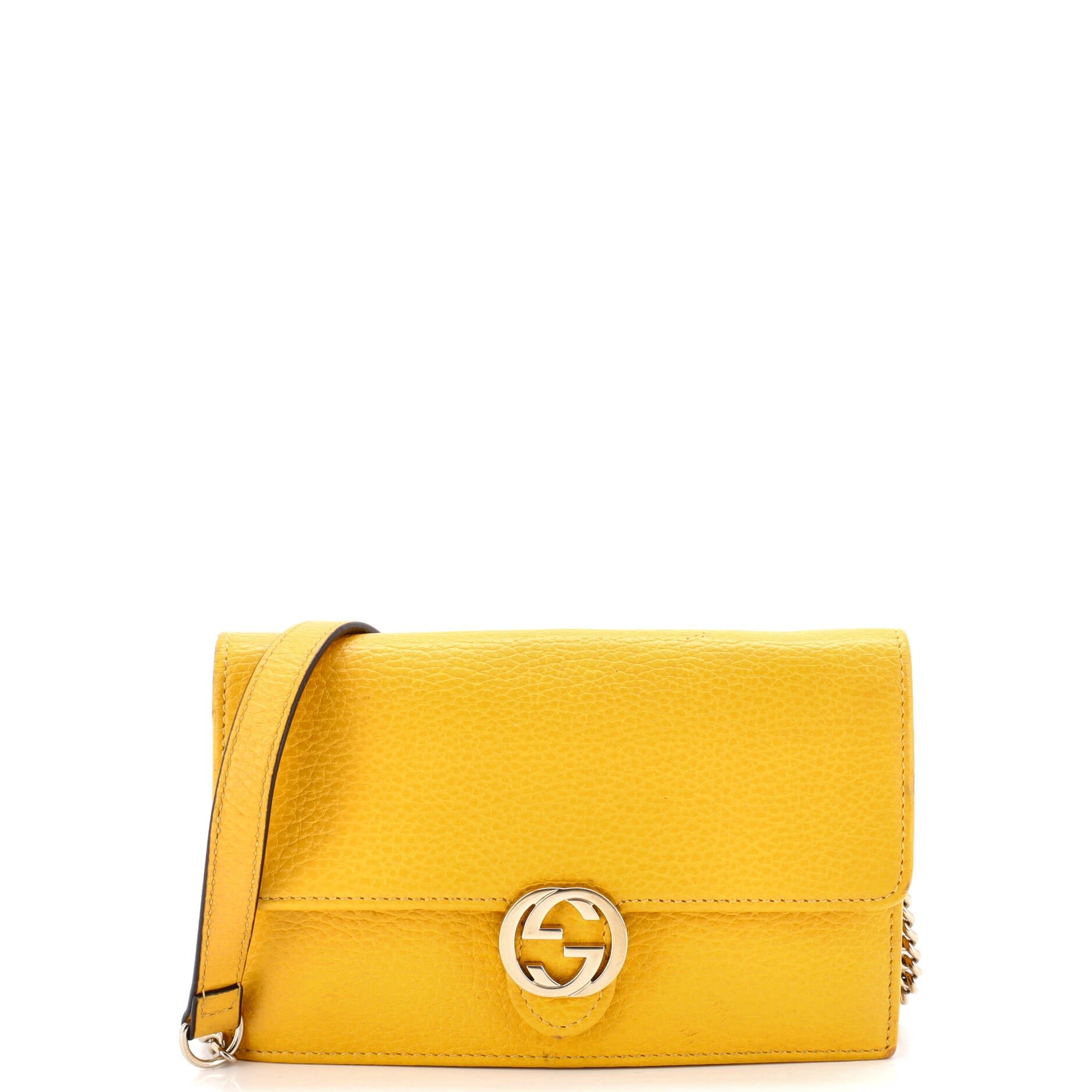 Interlocking Wallet on Chain Leather