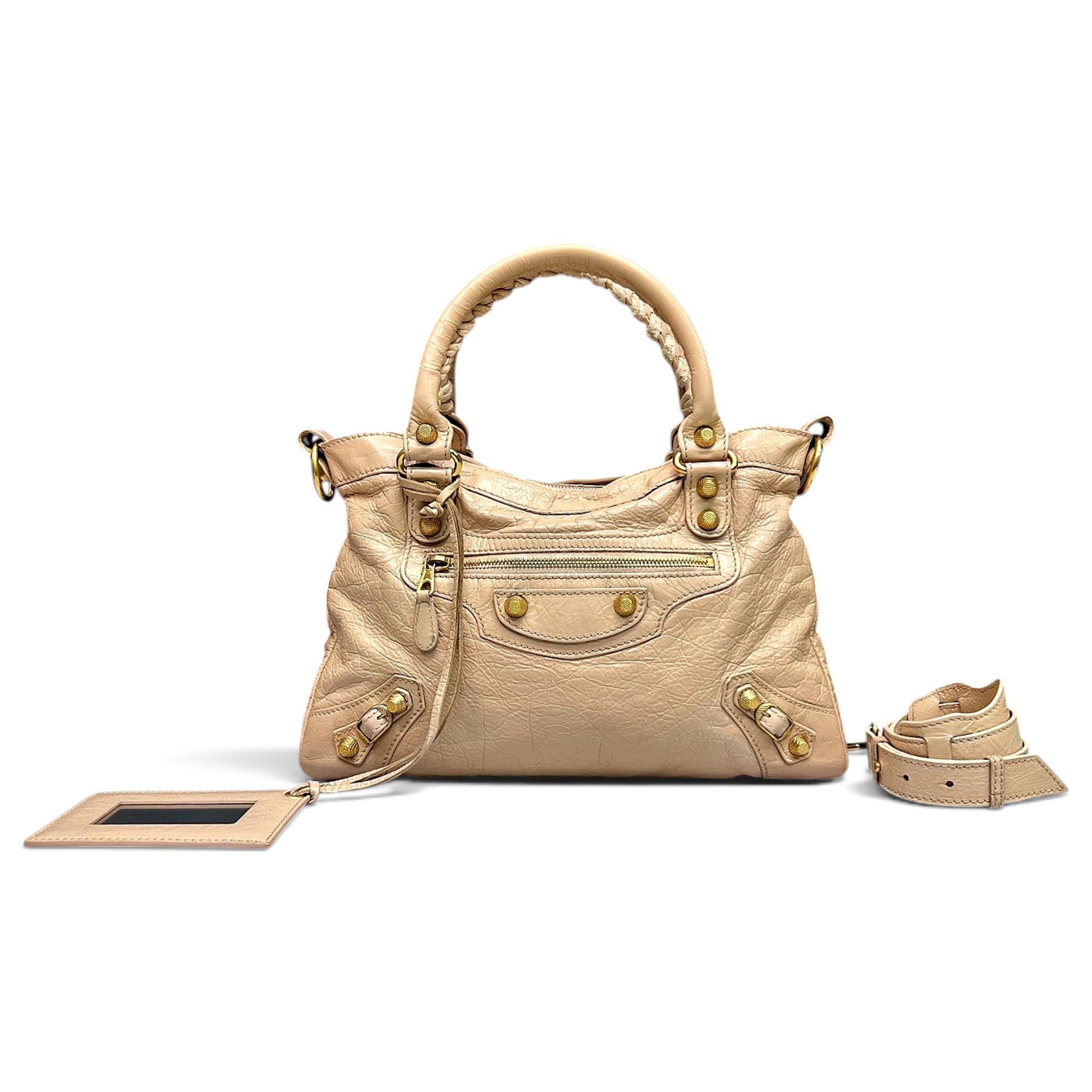 Leather handbag