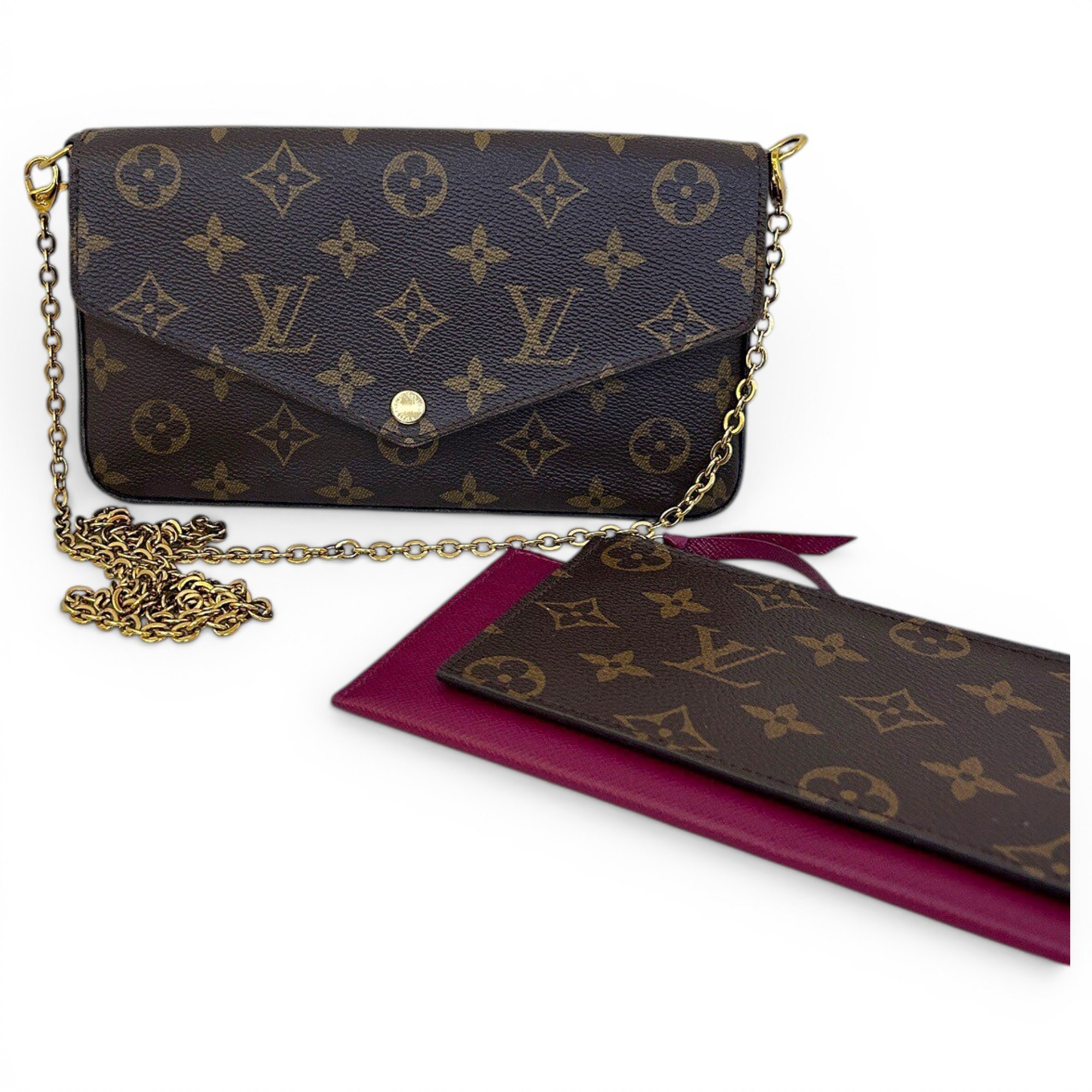 Félicie leather crossbody bag