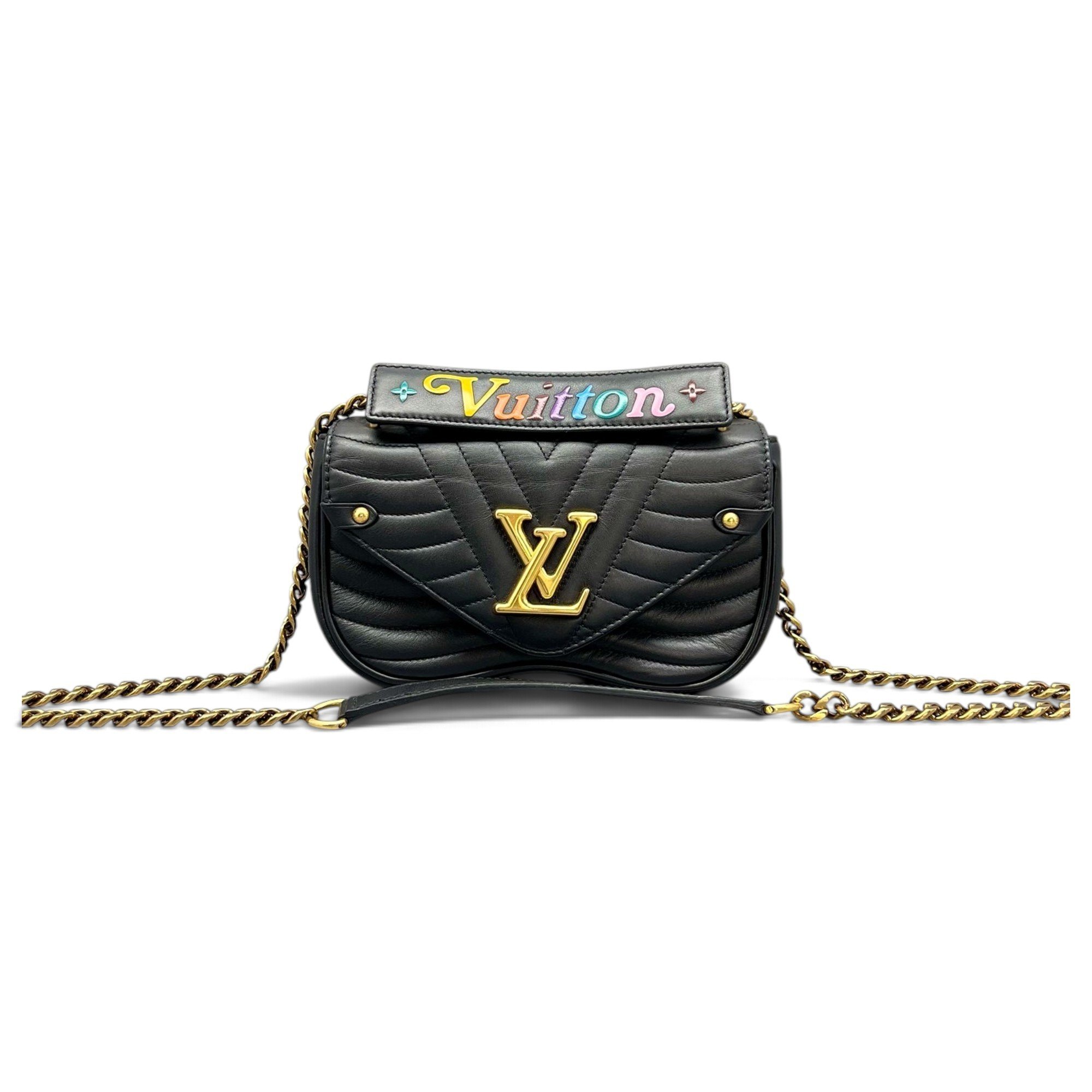 New Wave leather crossbody bag