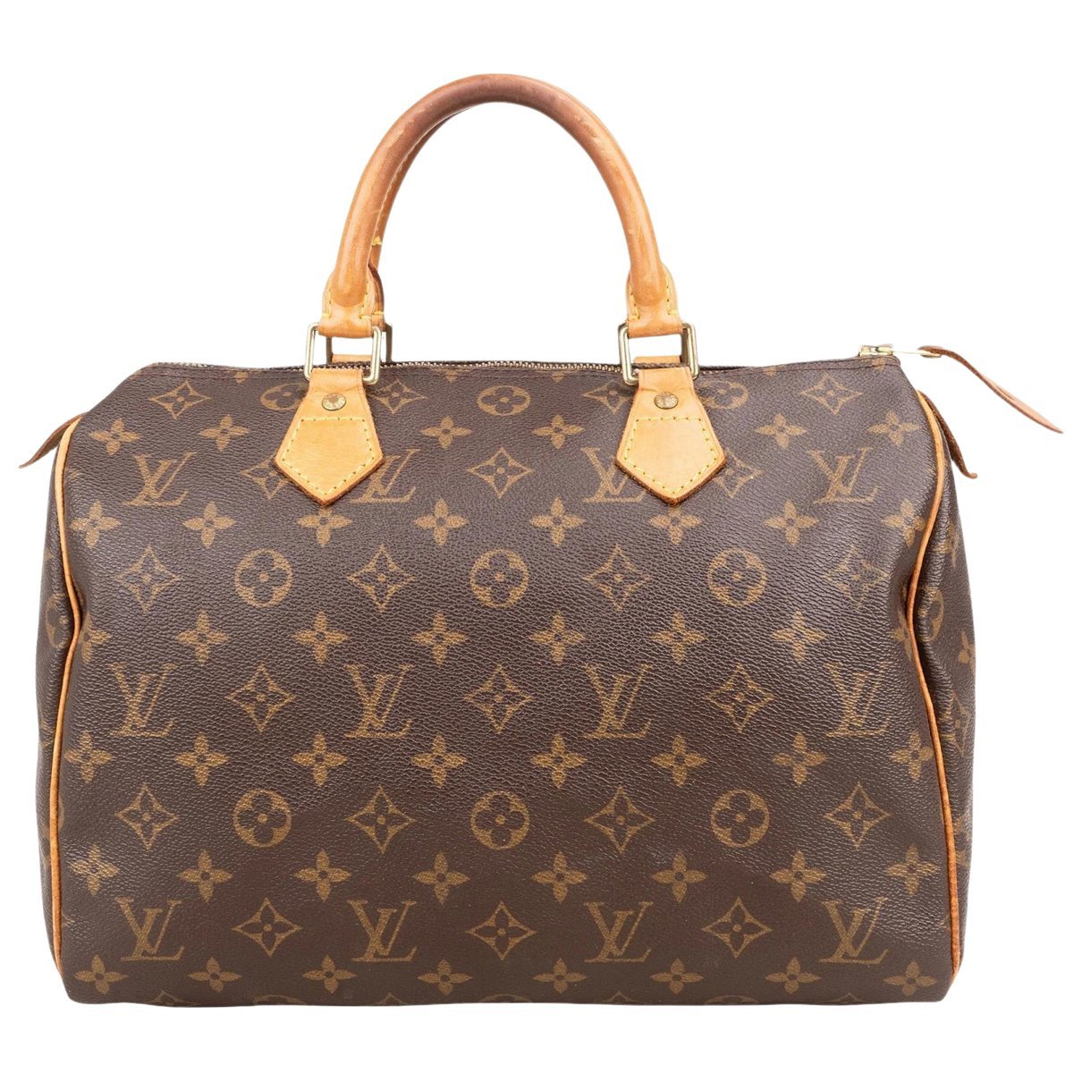 Speedy leather handbag