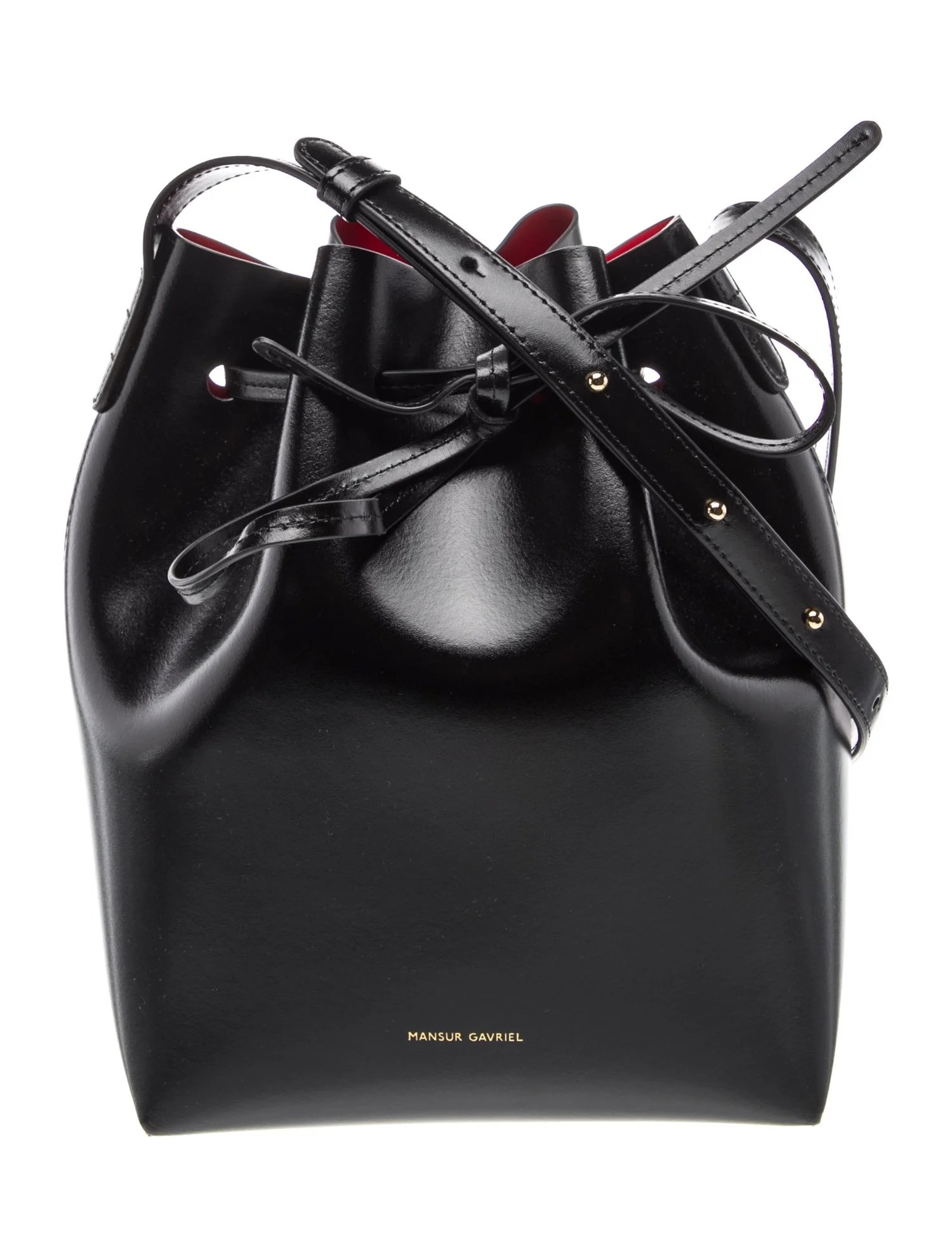 Mansur Gavriel Leather Bucket Bag w/ Tags