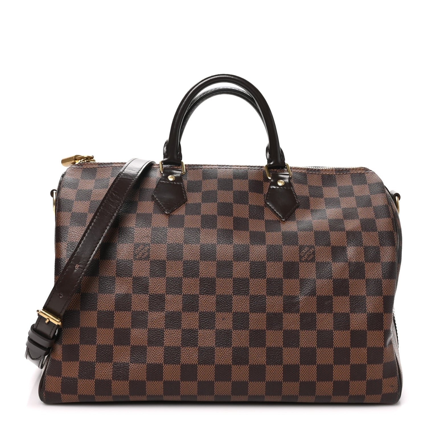 Louis Vuitton Damier Ebene Speedy Bandouliere 35
