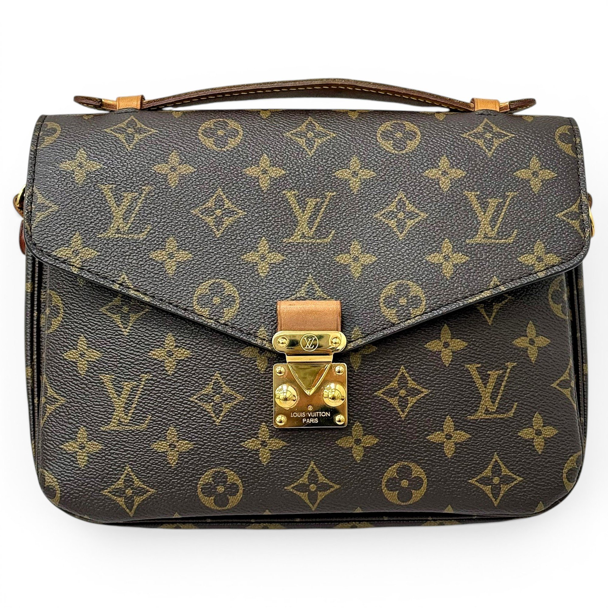 Metis leather handbag