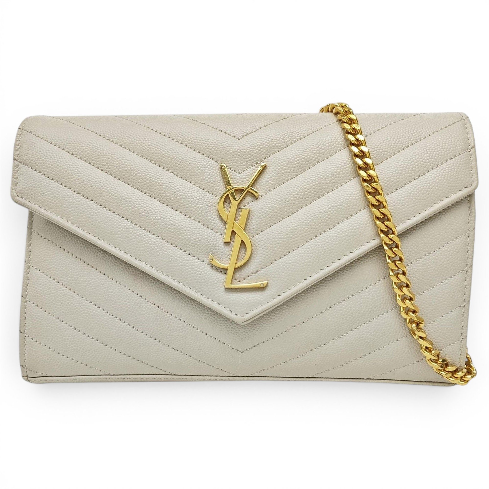 Baby monogramme leather handbag