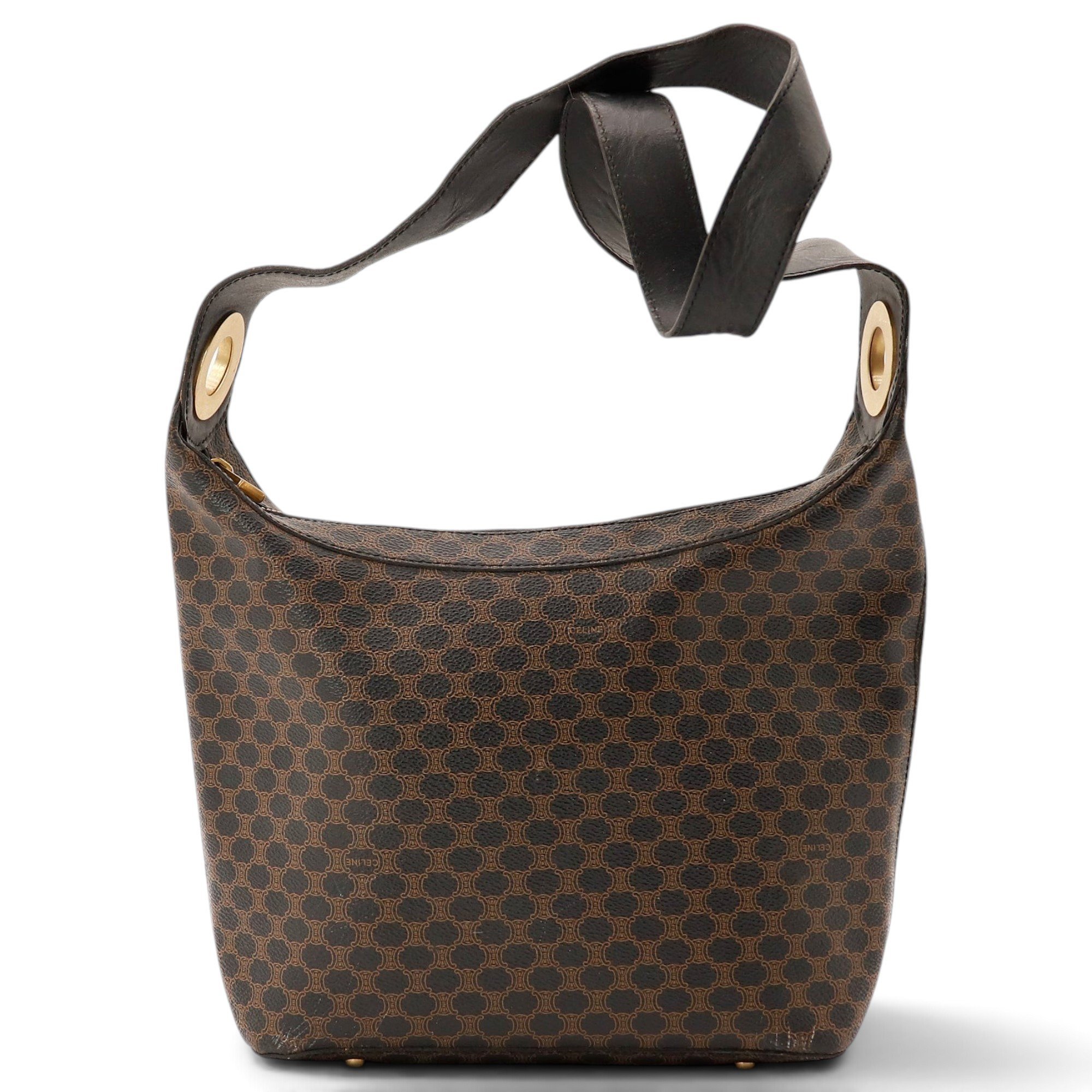 Triomphe leather handbag