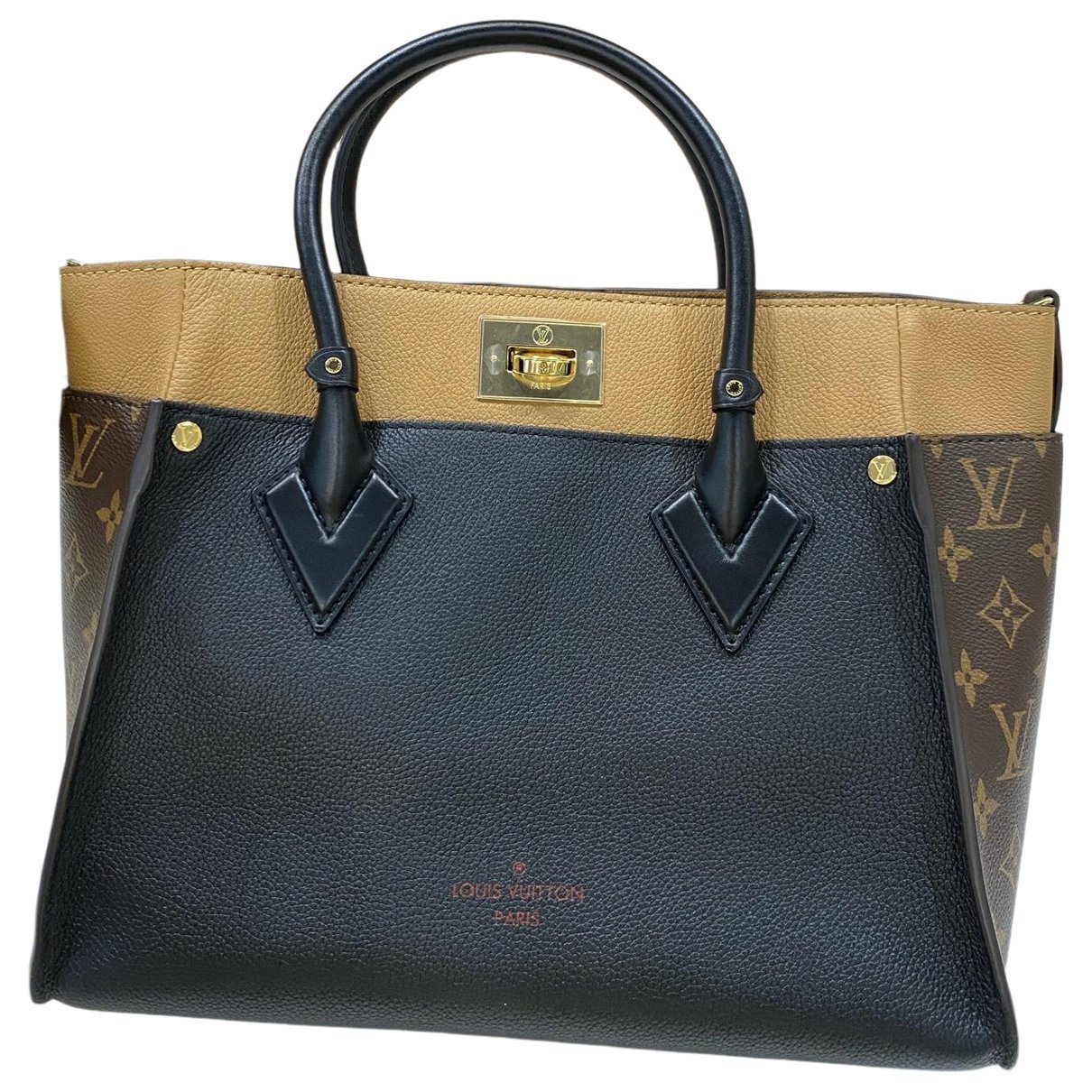On My Side leather handbag