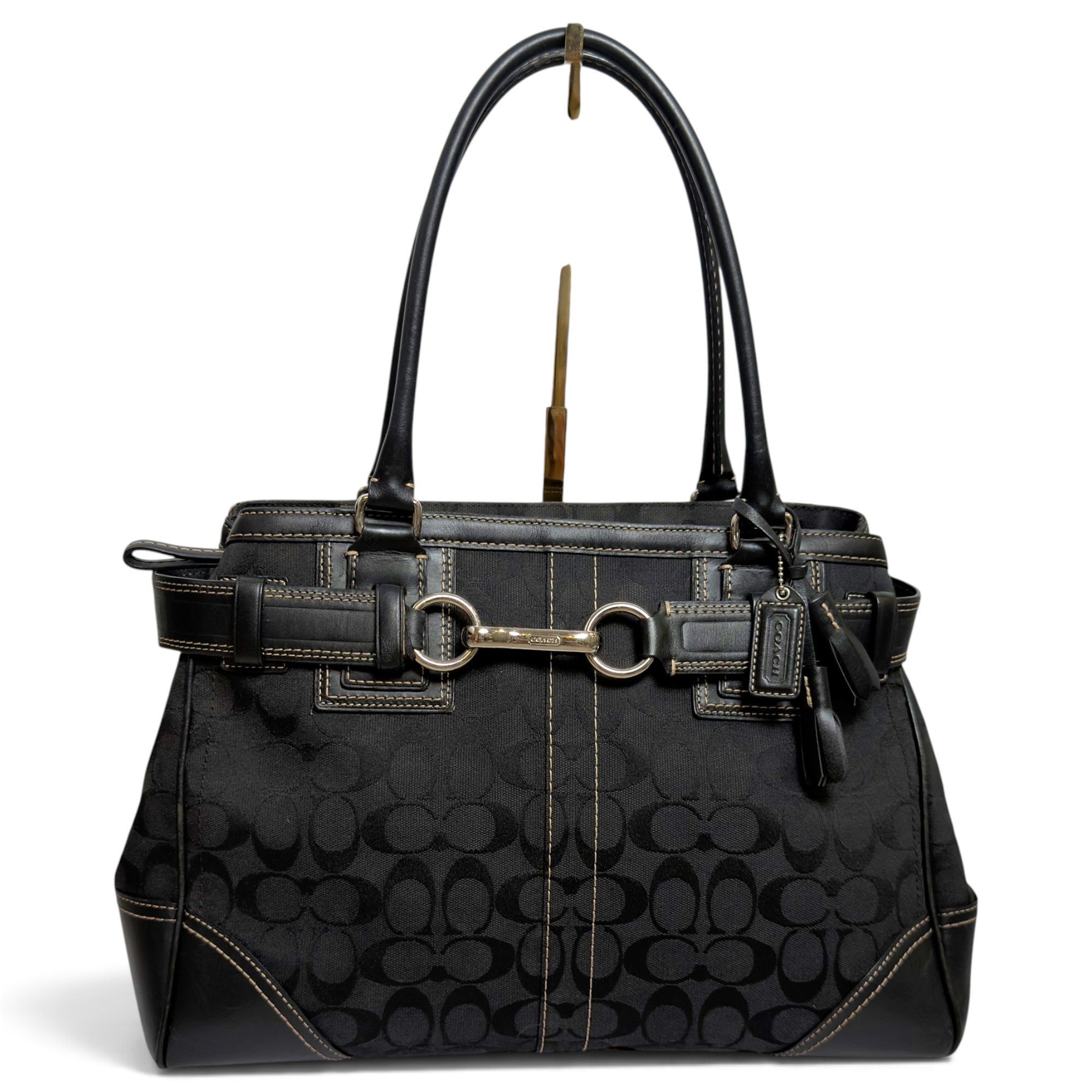 Signature Sufflette cloth handbag