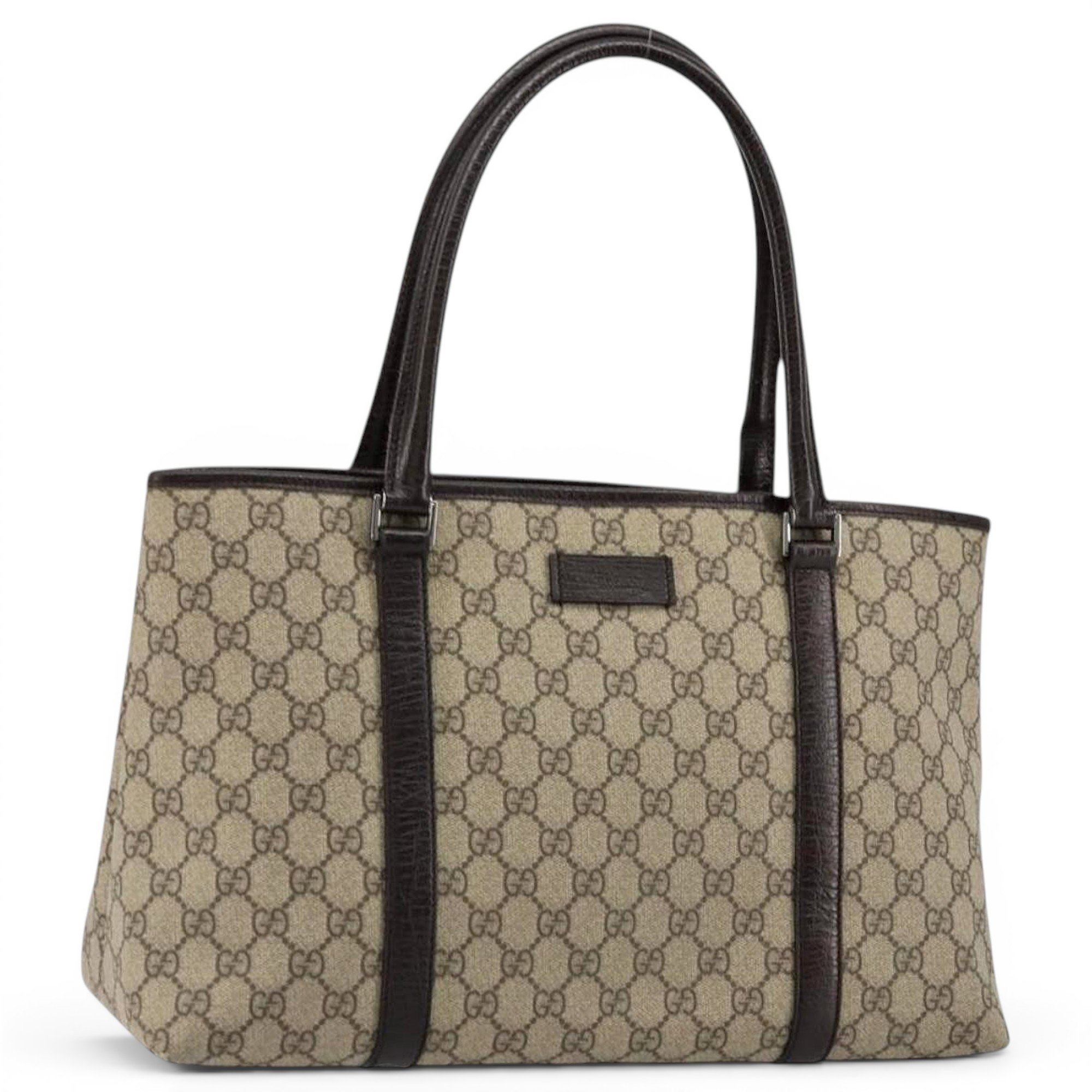 Leather tote
