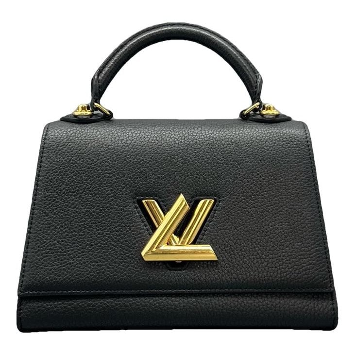 Twist One Handle leather handbag