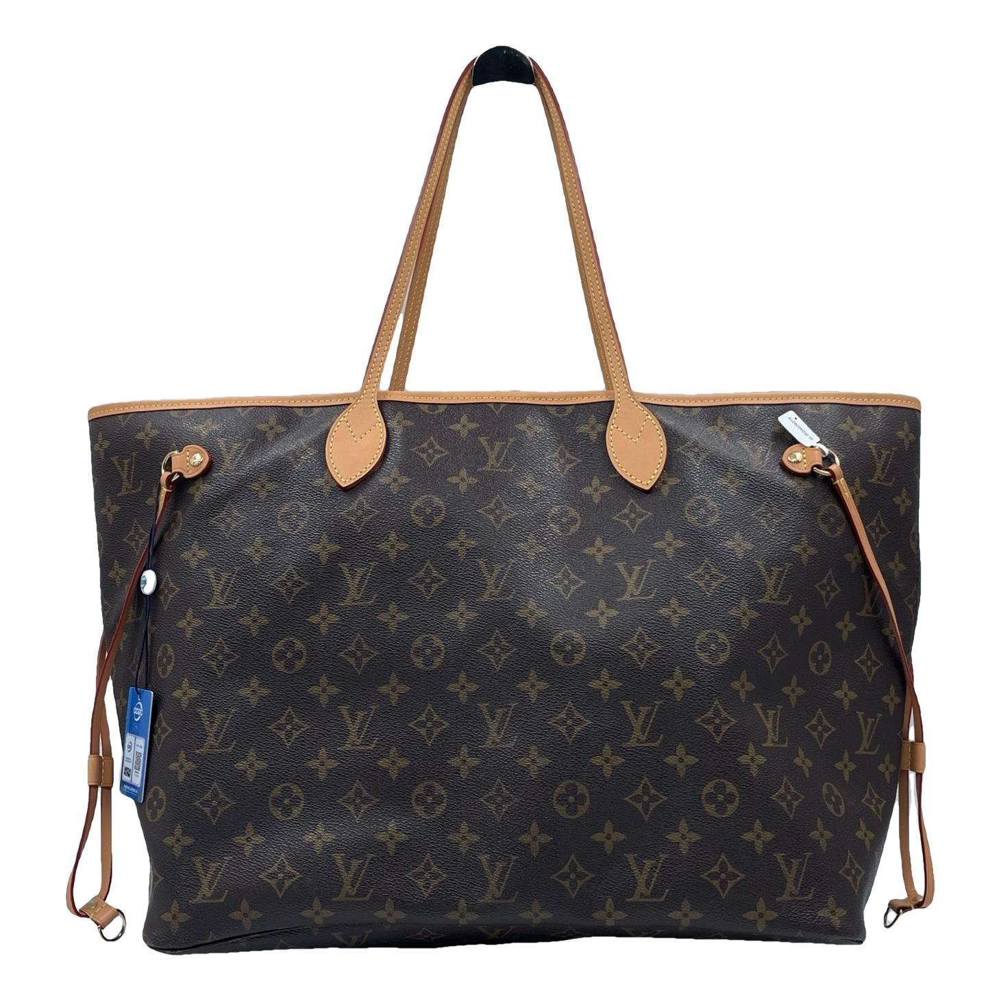 Neverfull leather tote