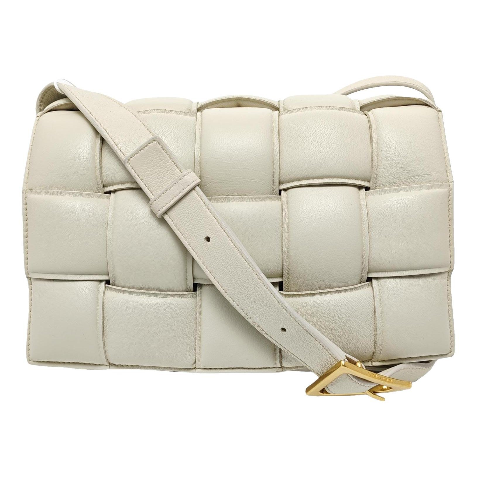 Cassette Padded leather handbag