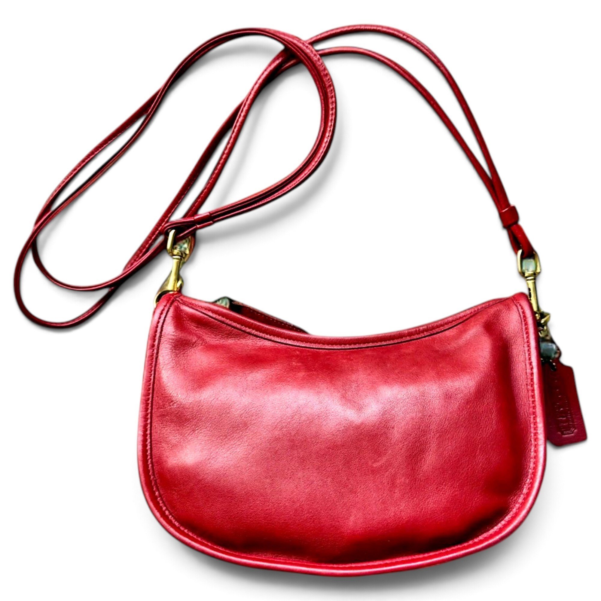 Leather crossbody bag