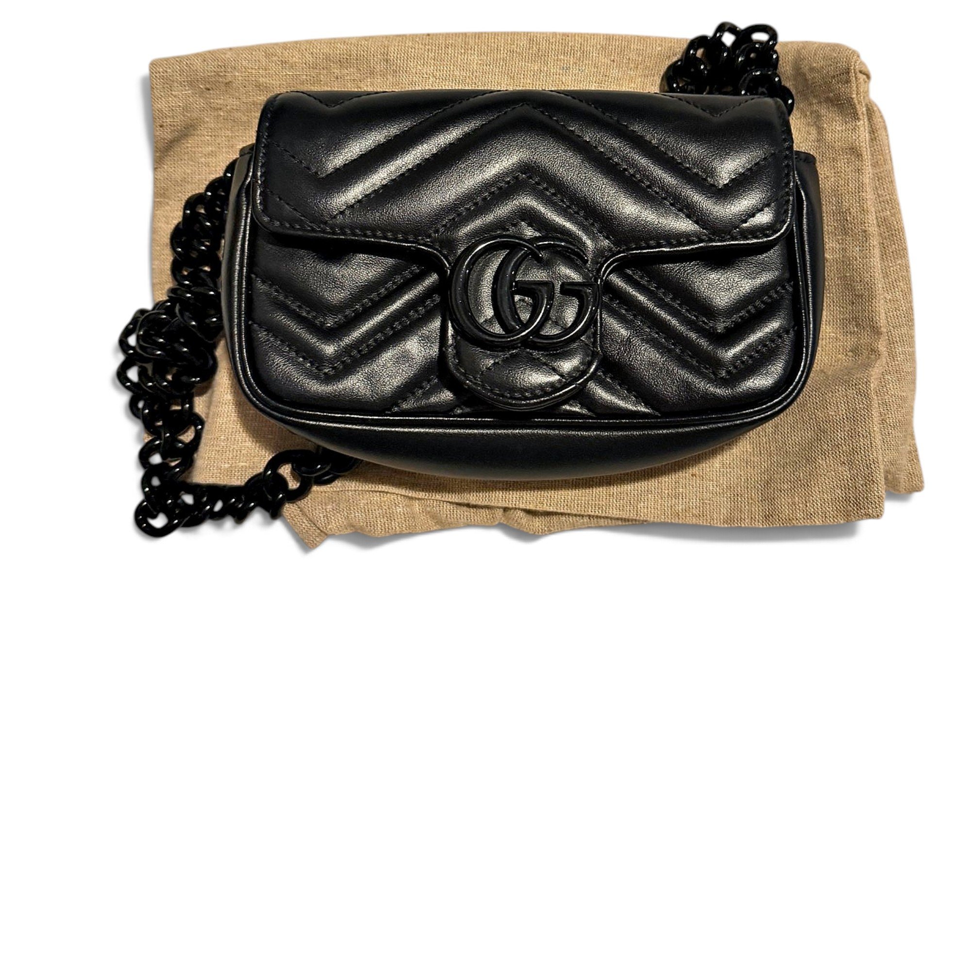 GG Marmont leather crossbody bag