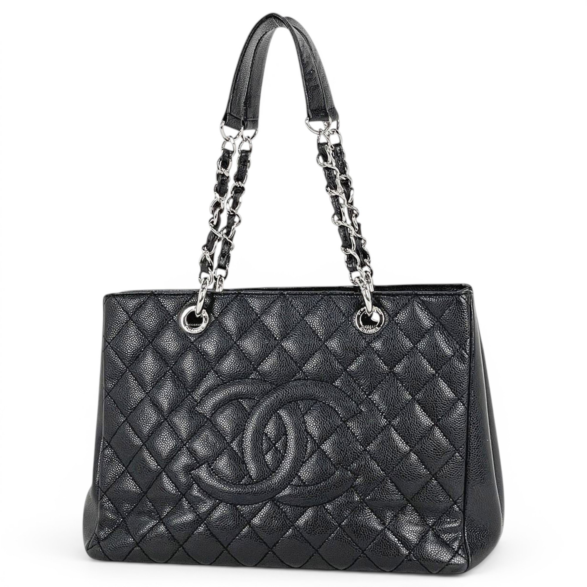 Grand shopping leather tote