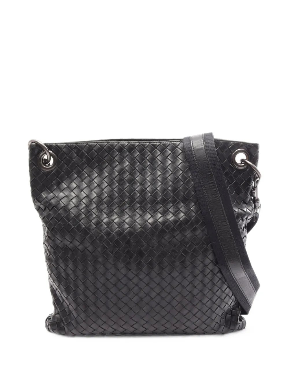 2000s Intrecciato messenger bag