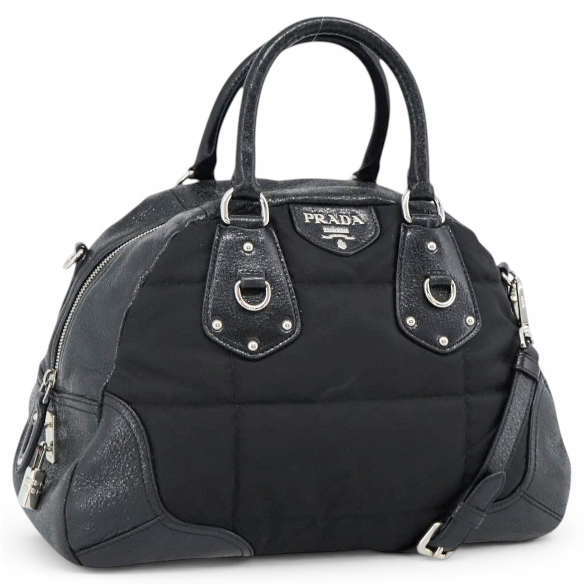 Leather handbag