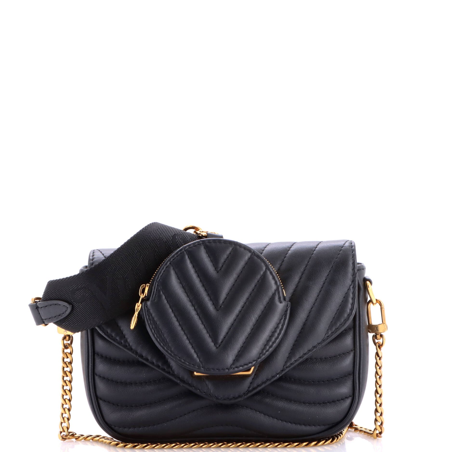 New Wave Multi Pochette Quilted Leather