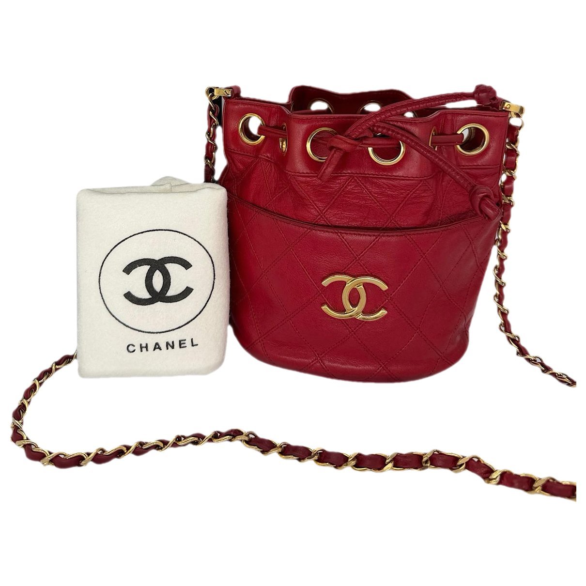 Gabrielle Bucket leather crossbody bag