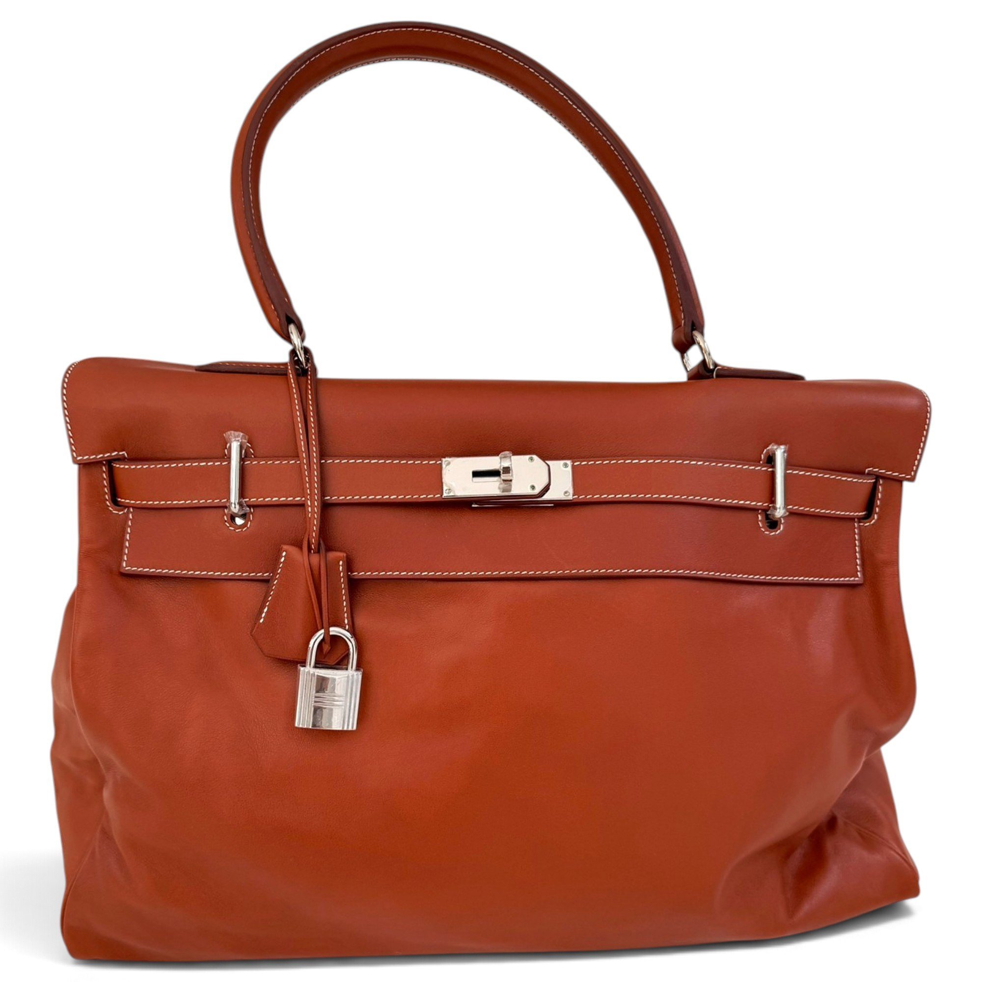 Kelly Voyage leather 48h bag