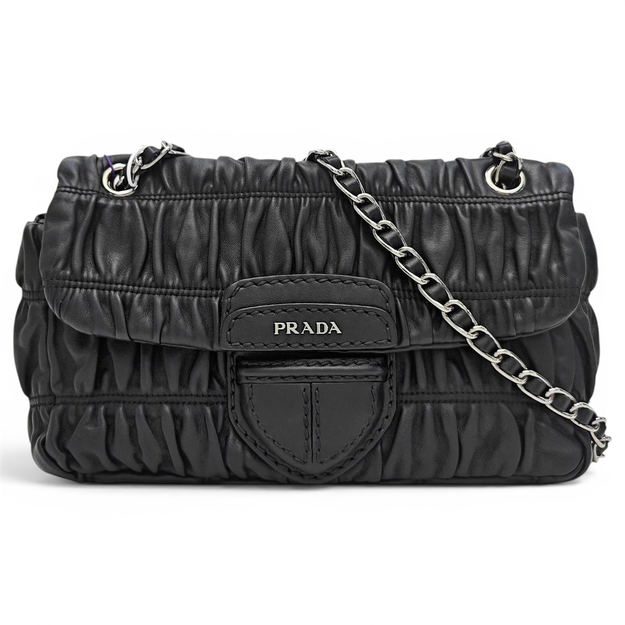 Leather crossbody bag