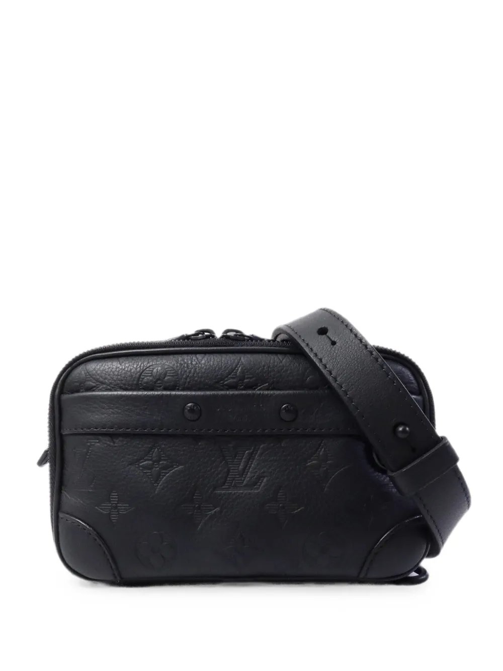 Monogram Shadow Alpha mini shoulder bag